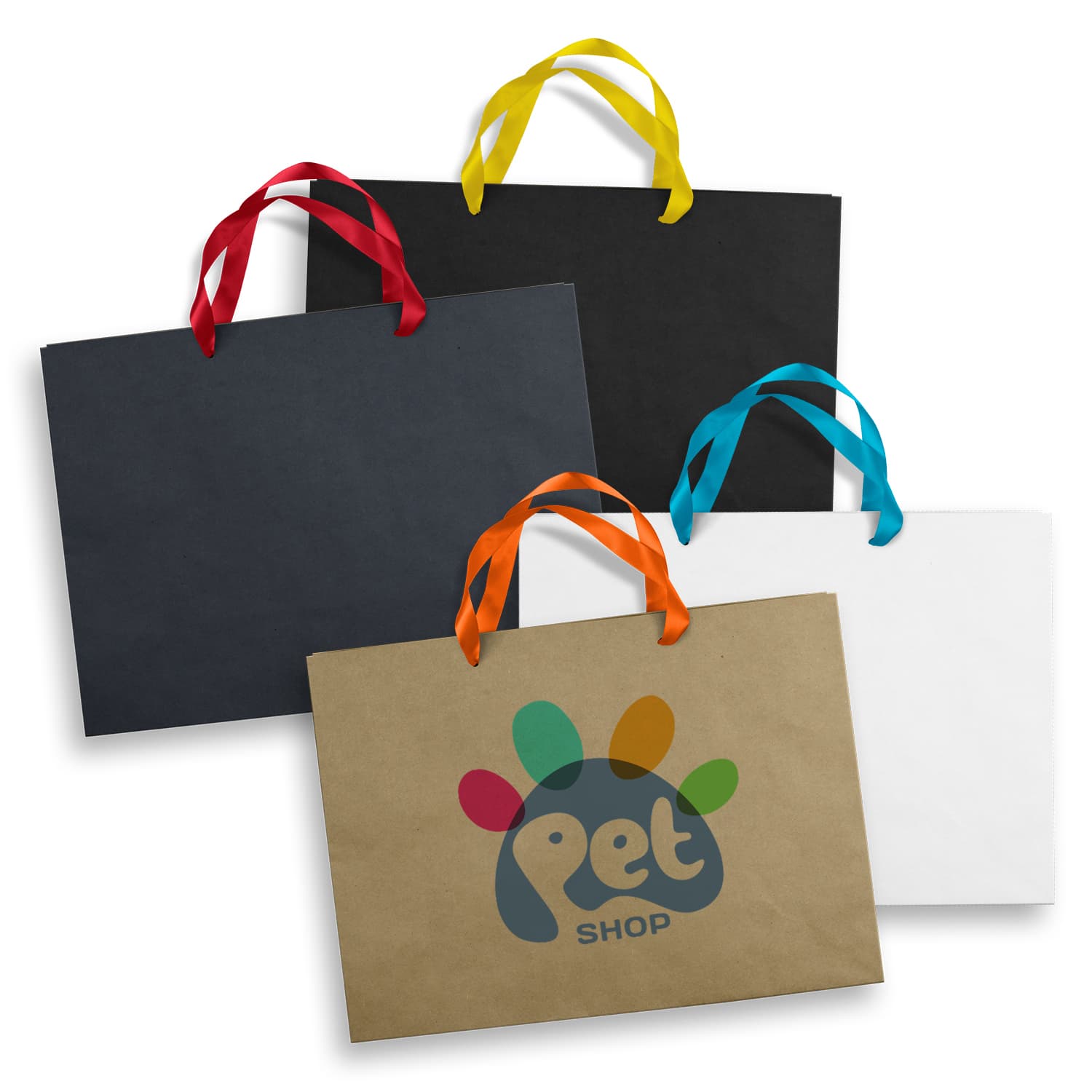 Extra Large Ribbon Handle Paper Bag — view 2 of 4