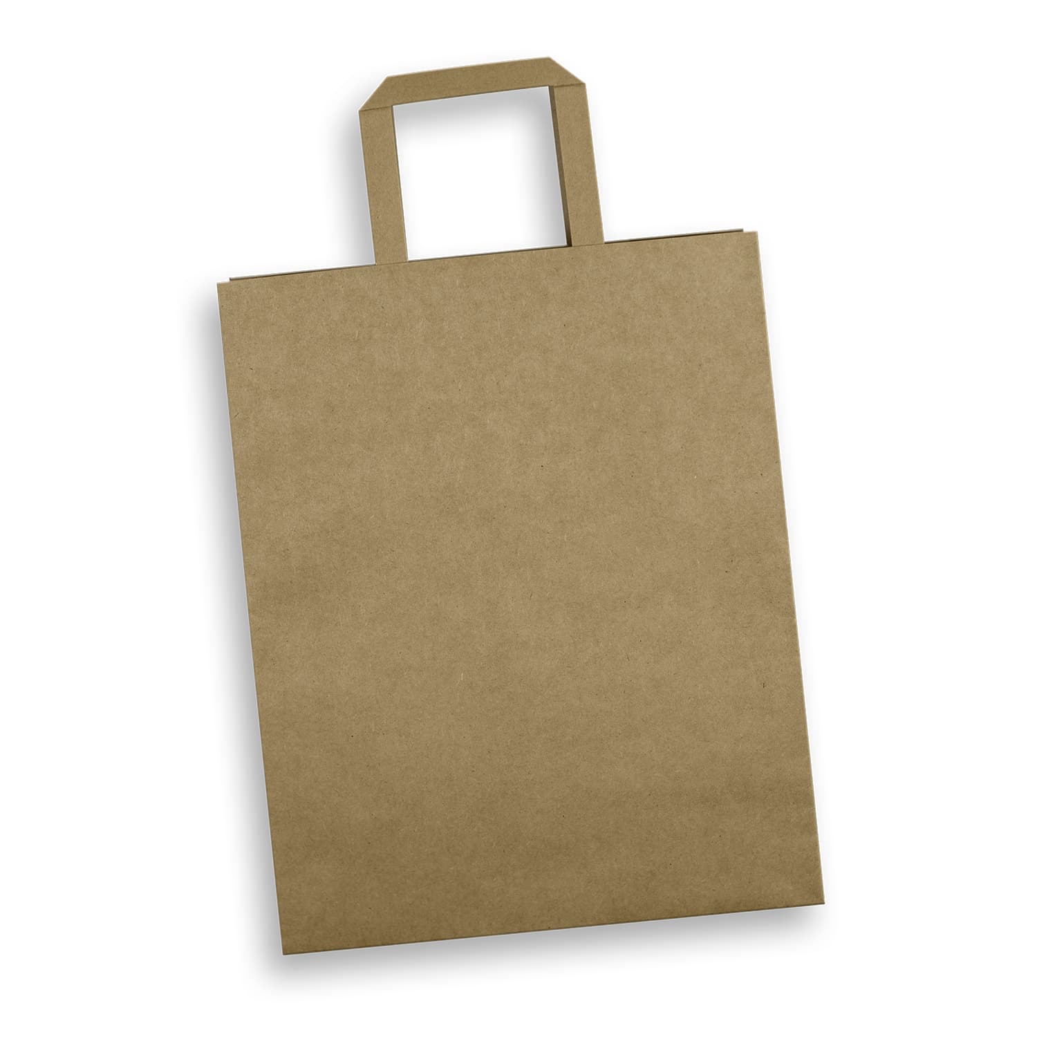 Large Flat Handle Paper Bag Portrait — view 4 of 4