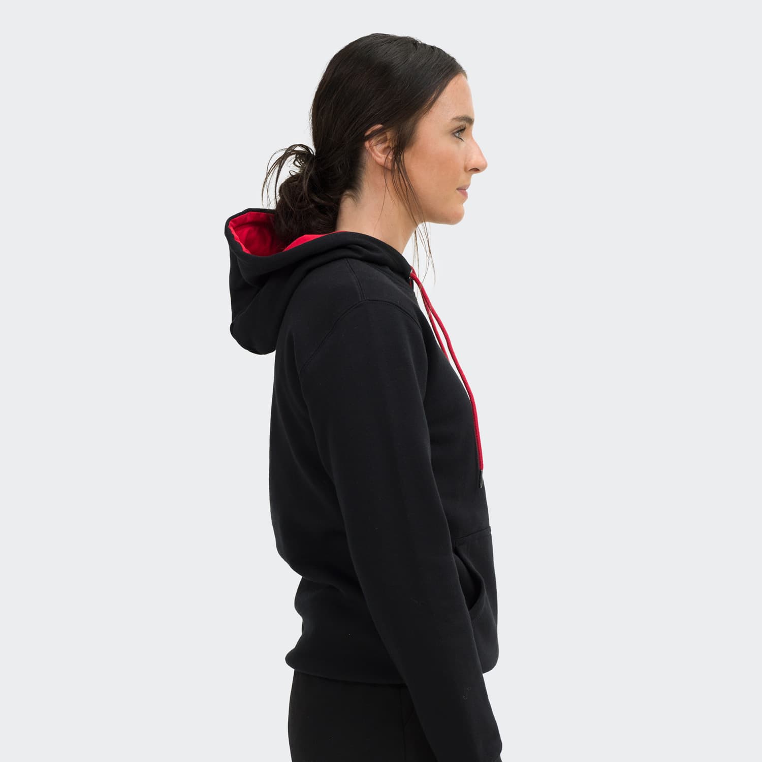 TRENDSWEAR Studio Contrast Unisex Hoodie — view 2 of 4