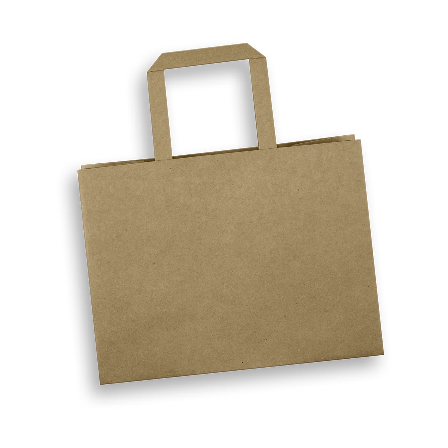 Medium Flat Handle Paper Bag Landscape — view 4 of 4