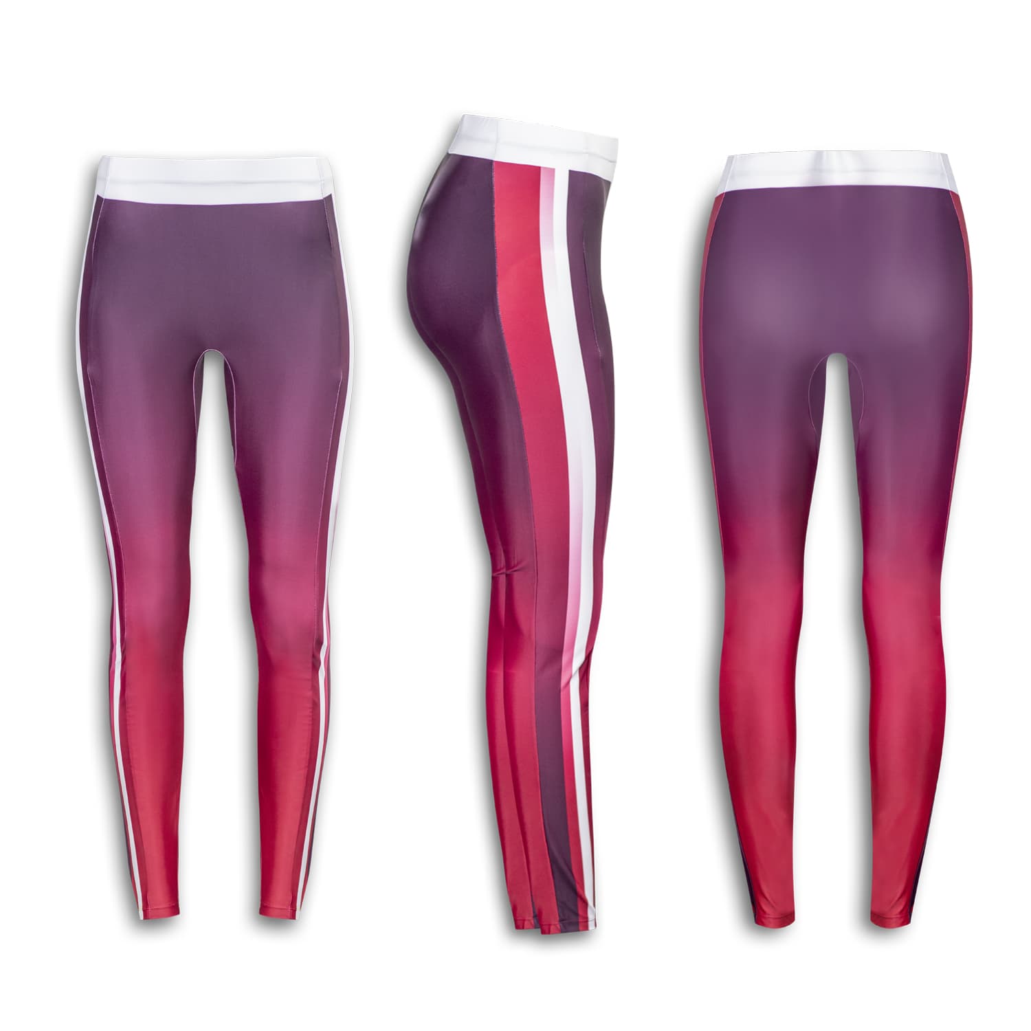 Custom Womens Athletics Leggings — view 2 of 4
