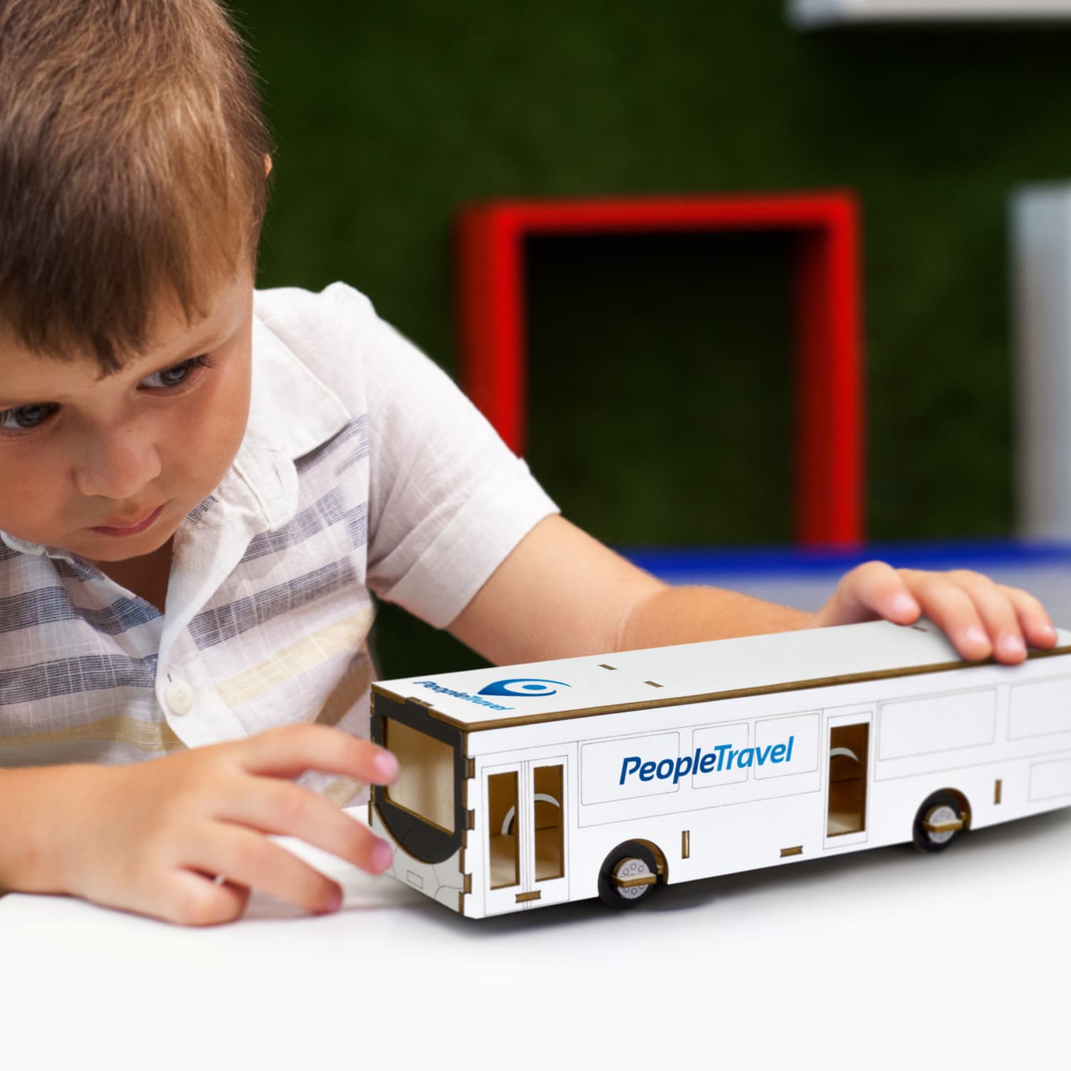 BRANDCRAFT Bus Wooden Model — view 2 of 4