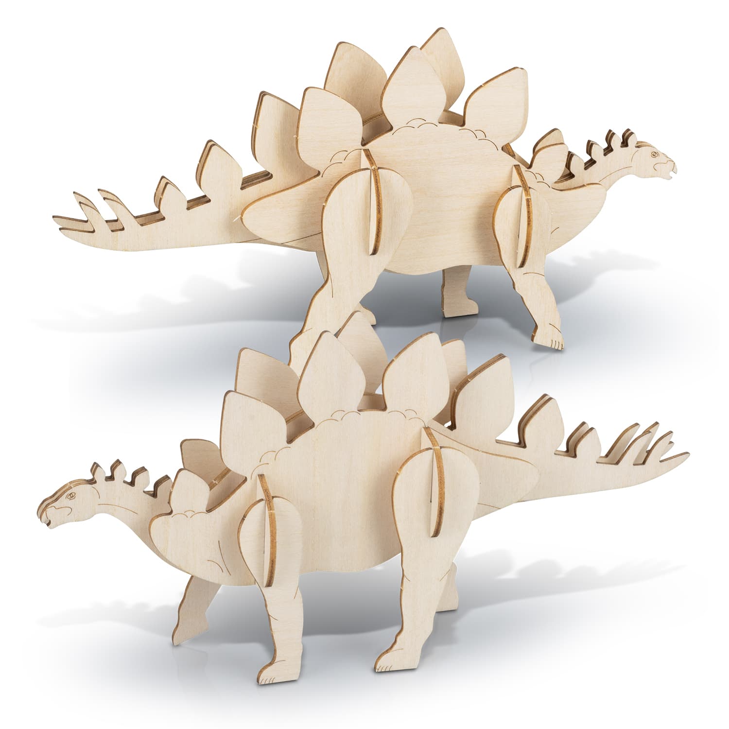 BRANDCRAFT Stegosaurus Wooden Model — view 4 of 4