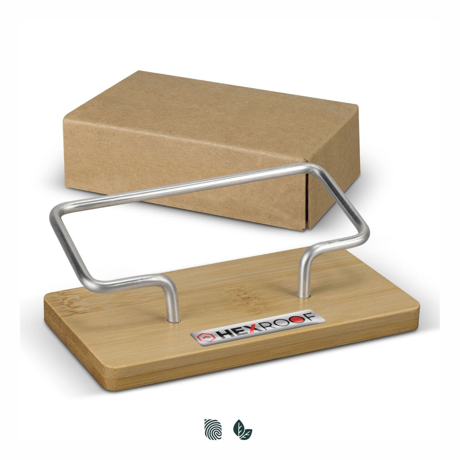 Bamboo Business Card Stand — view 3 of 4