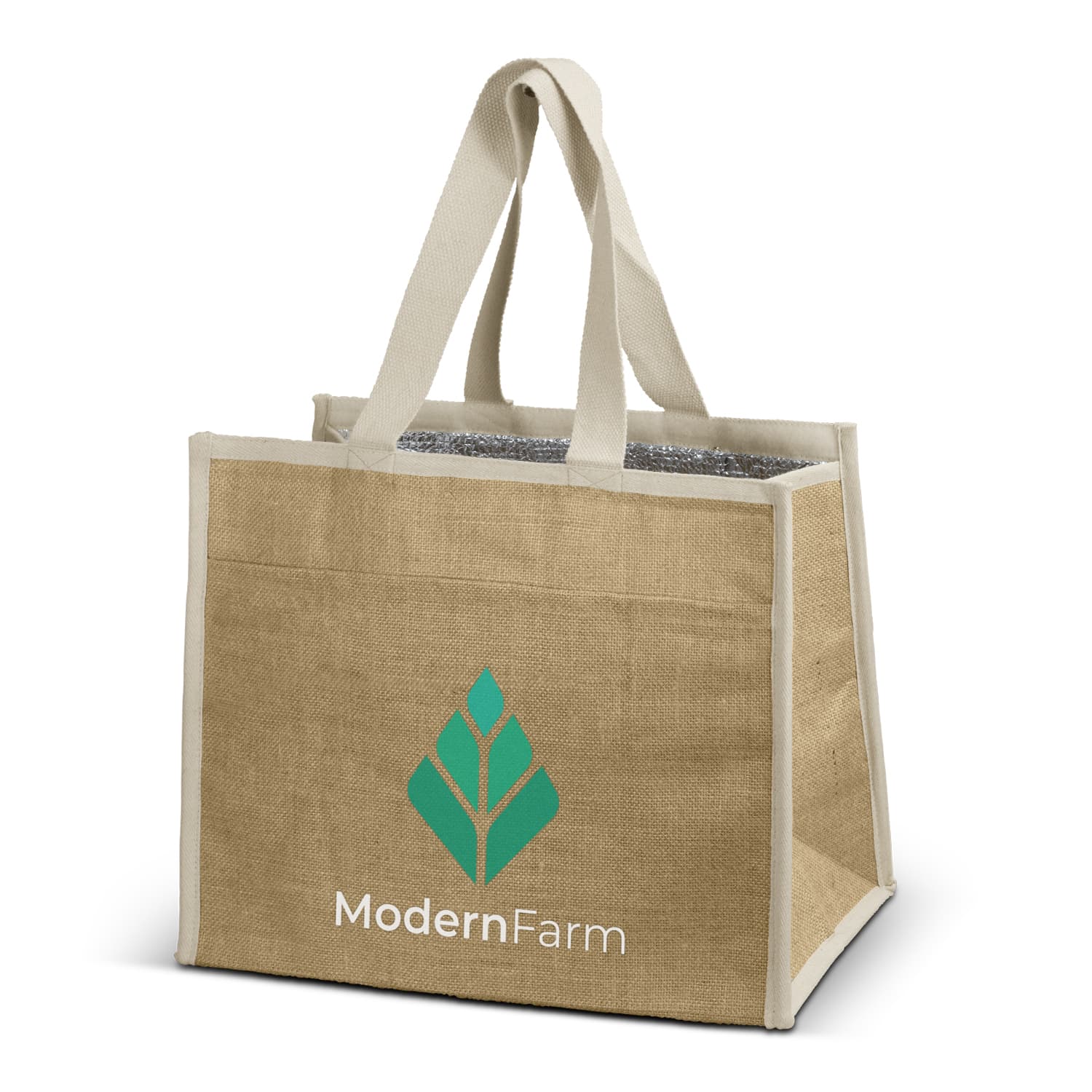 Lumi Jute Cooler Bag — view 2 of 4