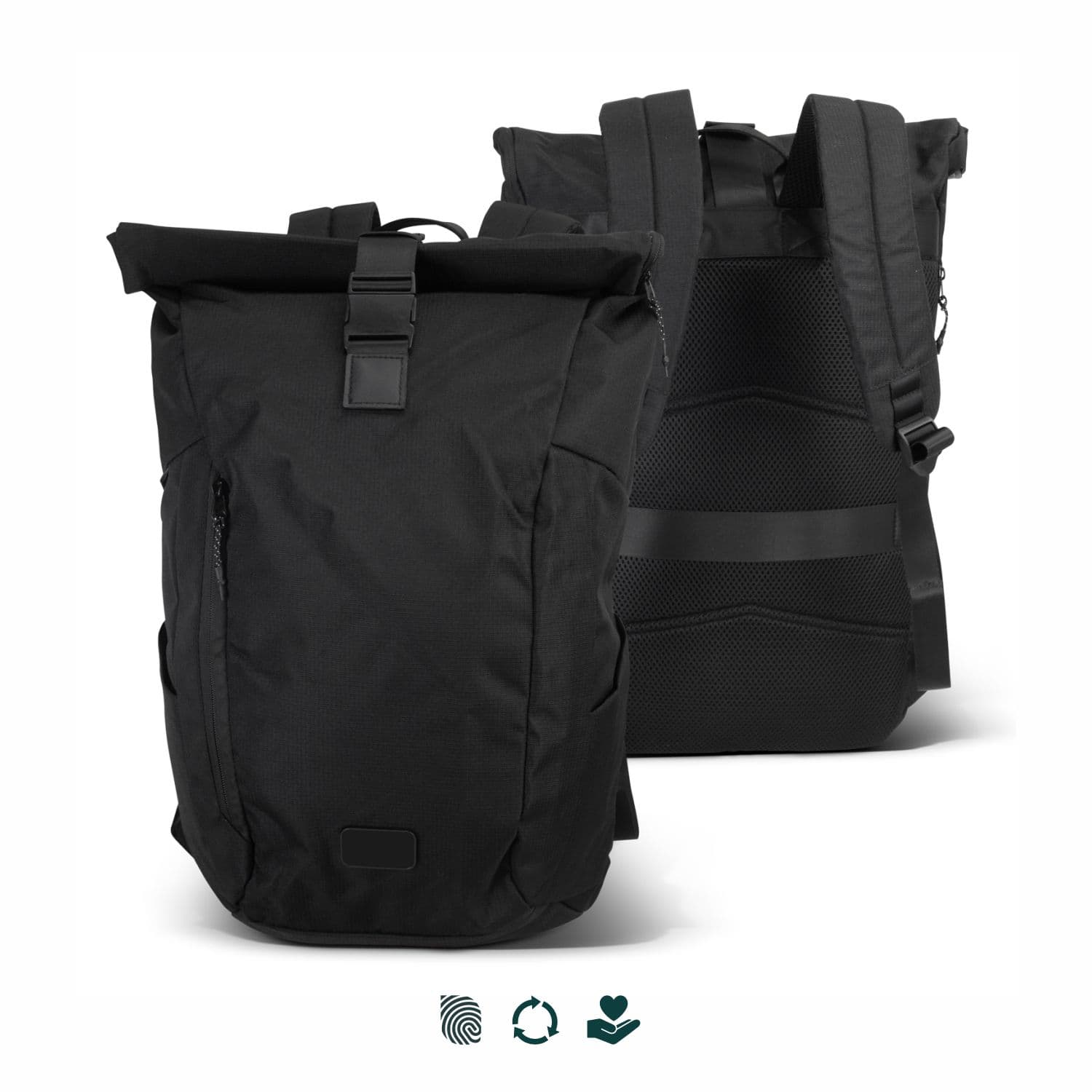 SPICE Waste2Gear Roll Up Computer Backpack — view 3 of 4