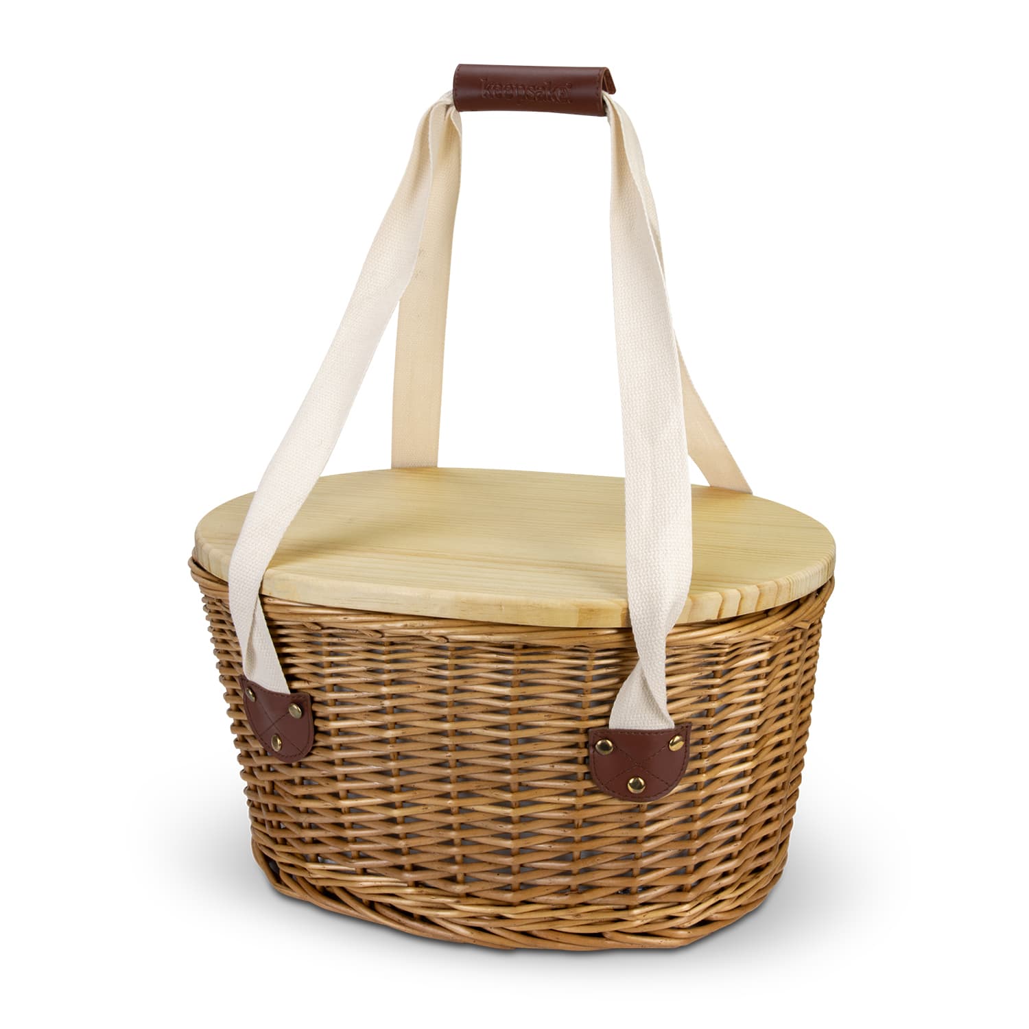 Keepsake Picnic Cooler Basket — view 3 of 4