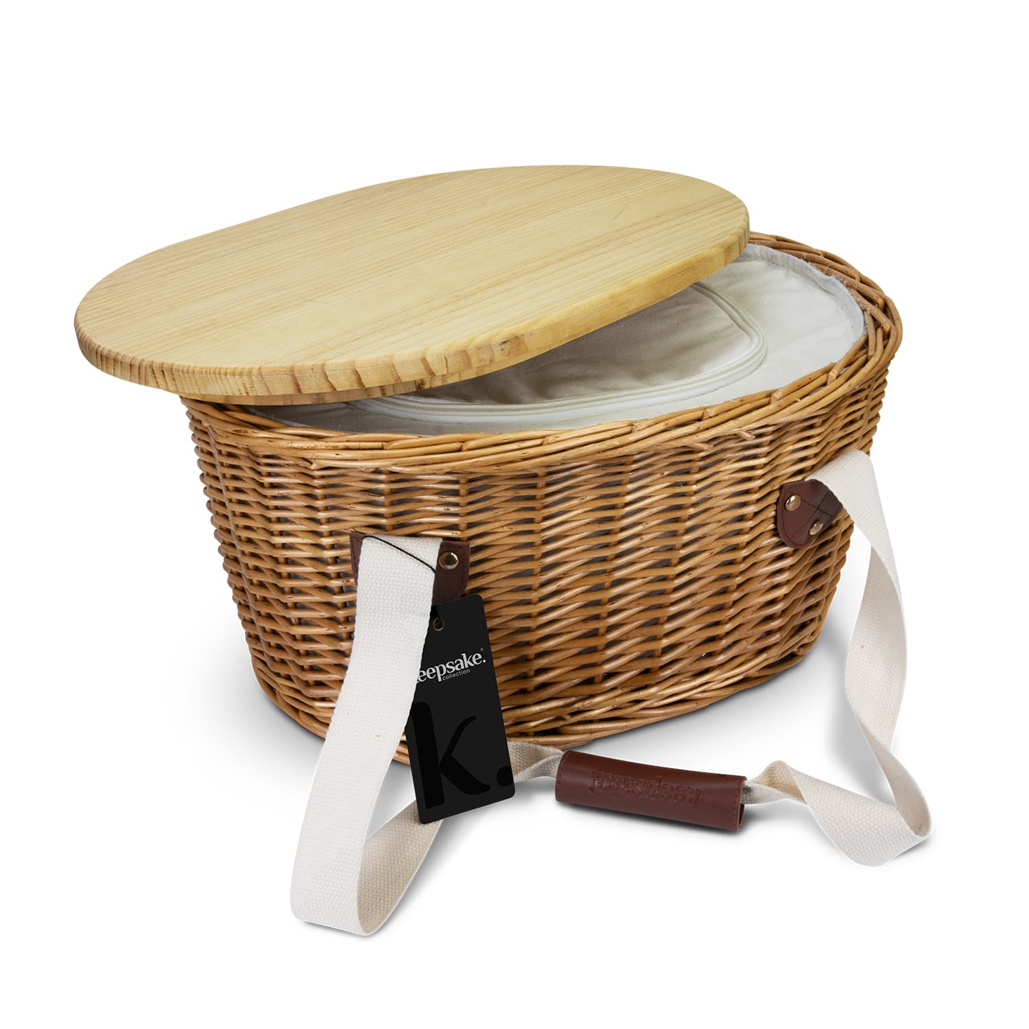 Keepsake Picnic Cooler Basket — view 4 of 4