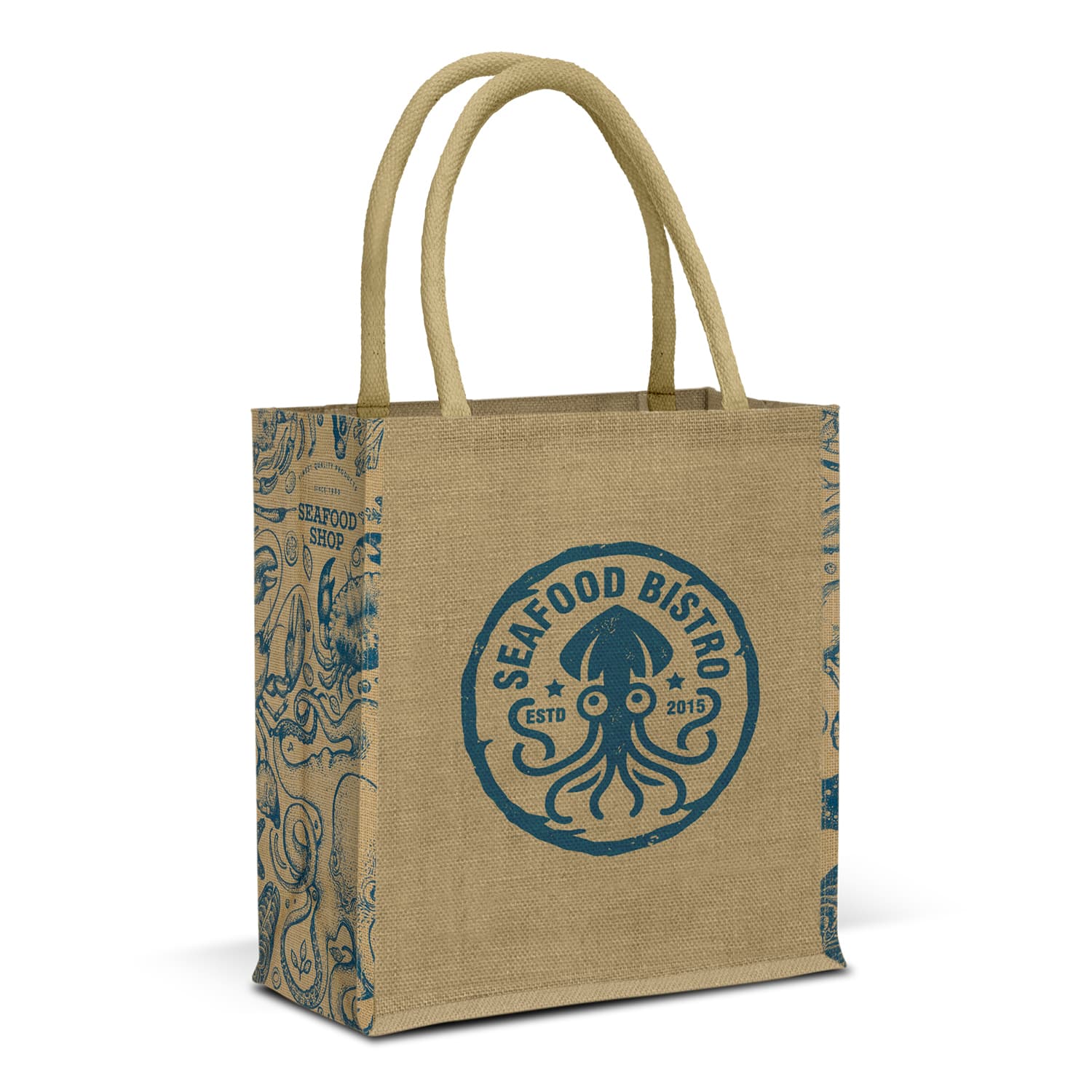 Lanza Jute Tote Bag — view 2 of 4