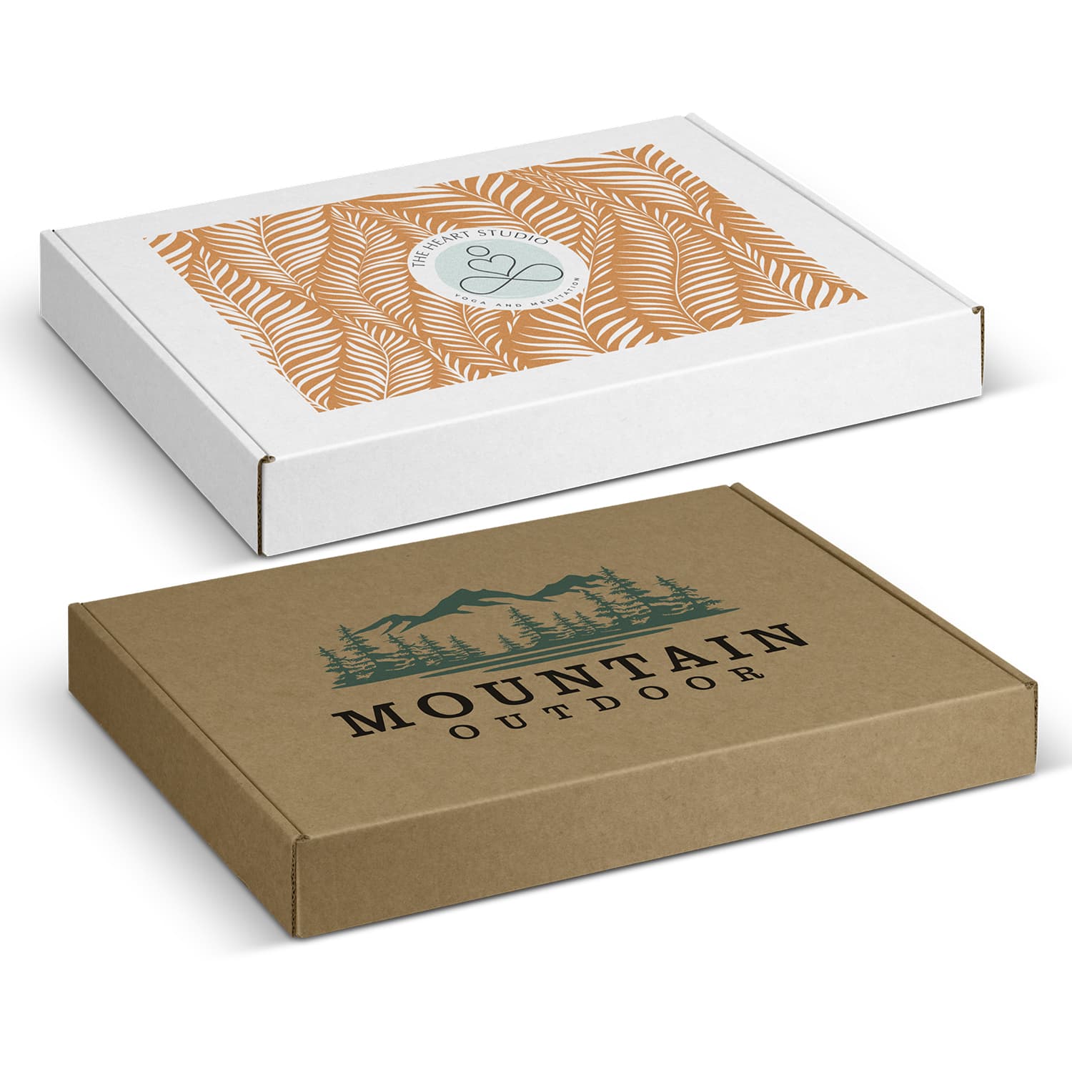 Die Cut Box with Locking Lid - 320x230x35mm — view 2 of 4