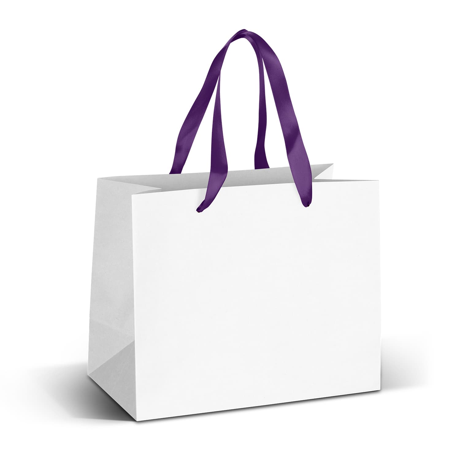 Medium Ribbon Handle Paper Bag - Full Colour — view 2 of 3