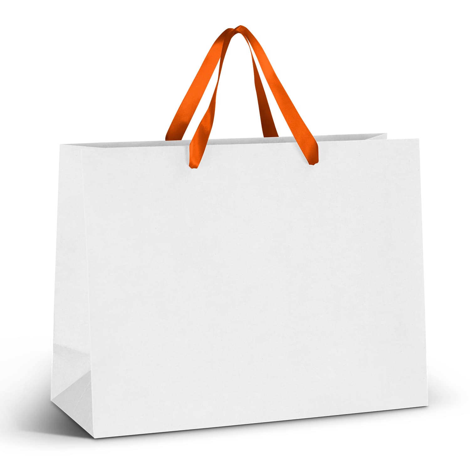 Extra Large Ribbon Handle Paper Bag - Full Colour — view 2 of 3