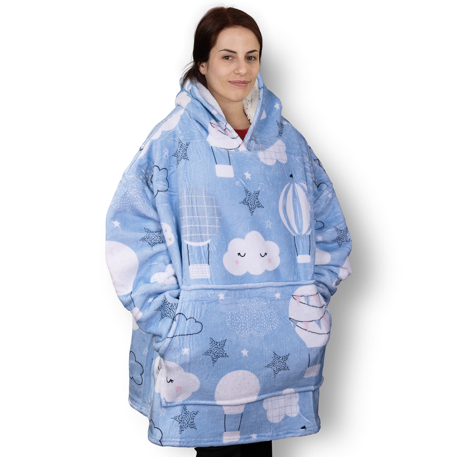 Full Colour Blanket Hoodie — view 2 of 4