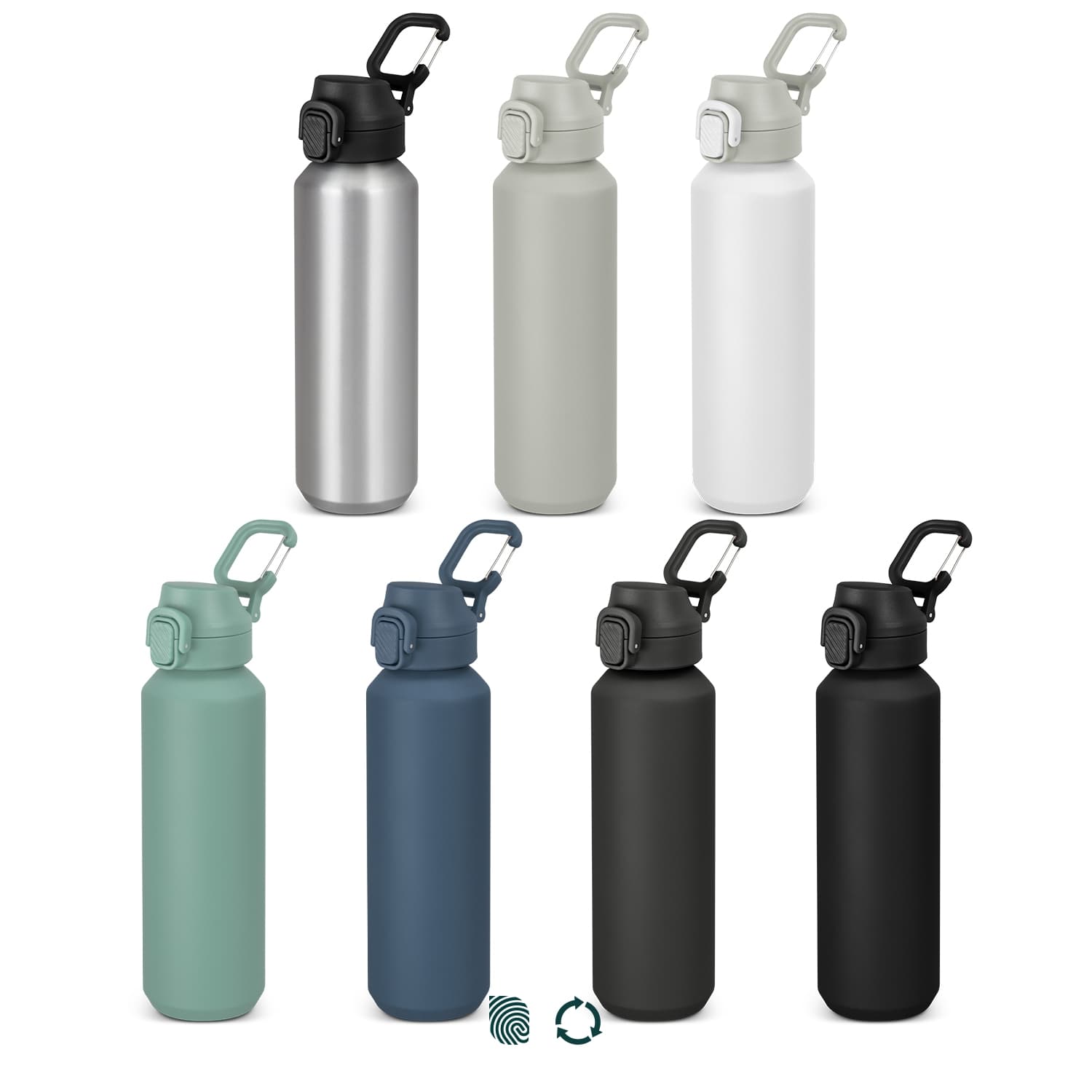 Equinox Recycled Aluminium Bottle — view 3 of 4