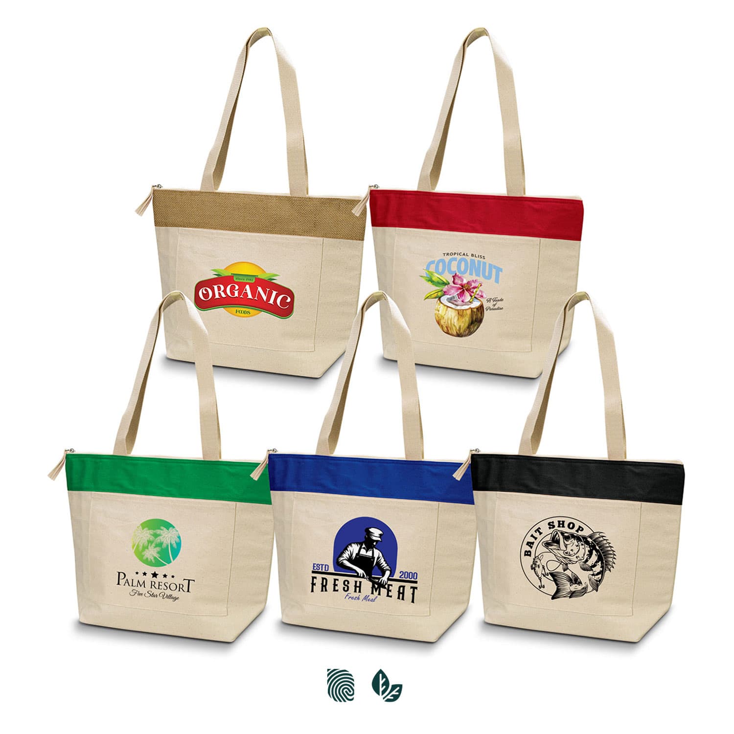 Emporium Cotton Cooler Tote — view 3 of 4