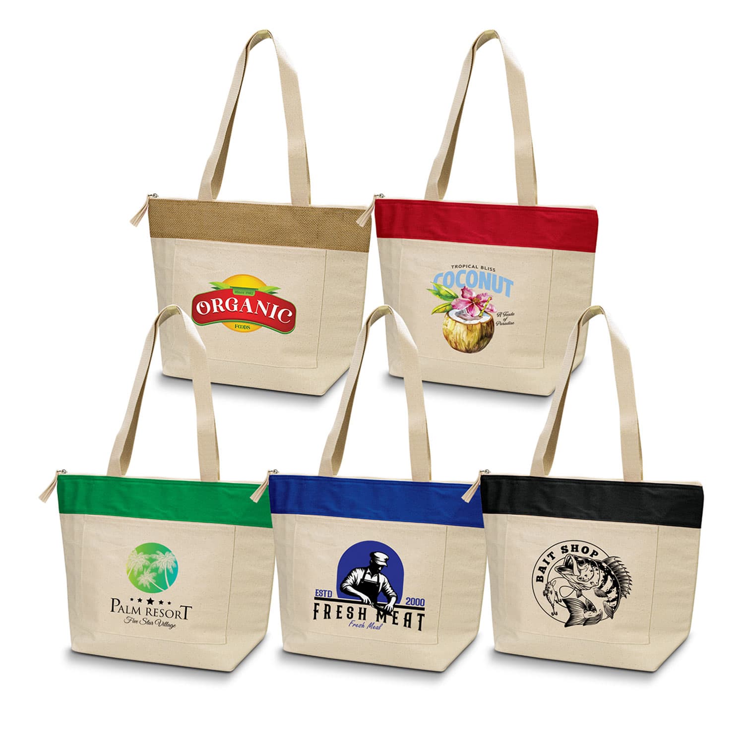 Emporium Cotton Cooler Tote — view 2 of 4