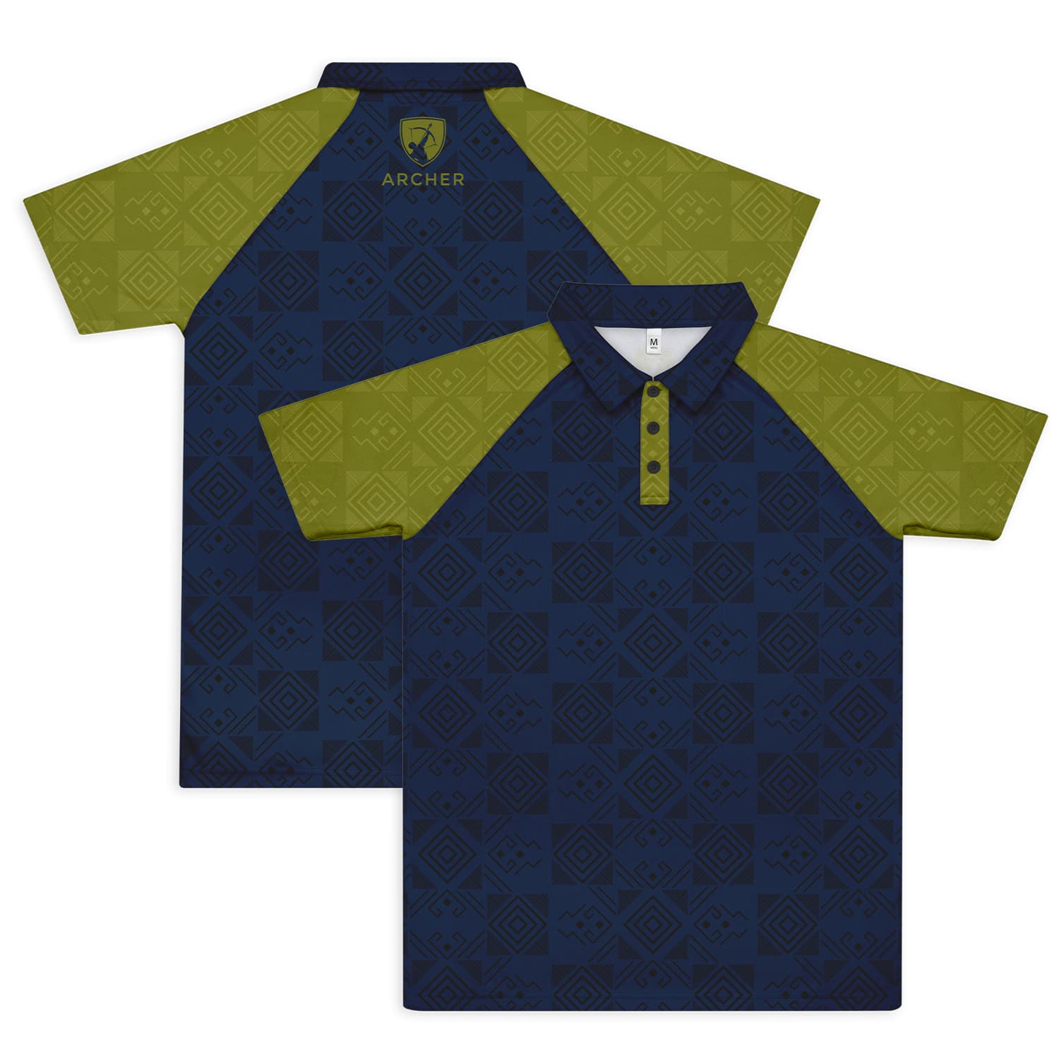 Custom Mens Active Polo — view 3 of 4