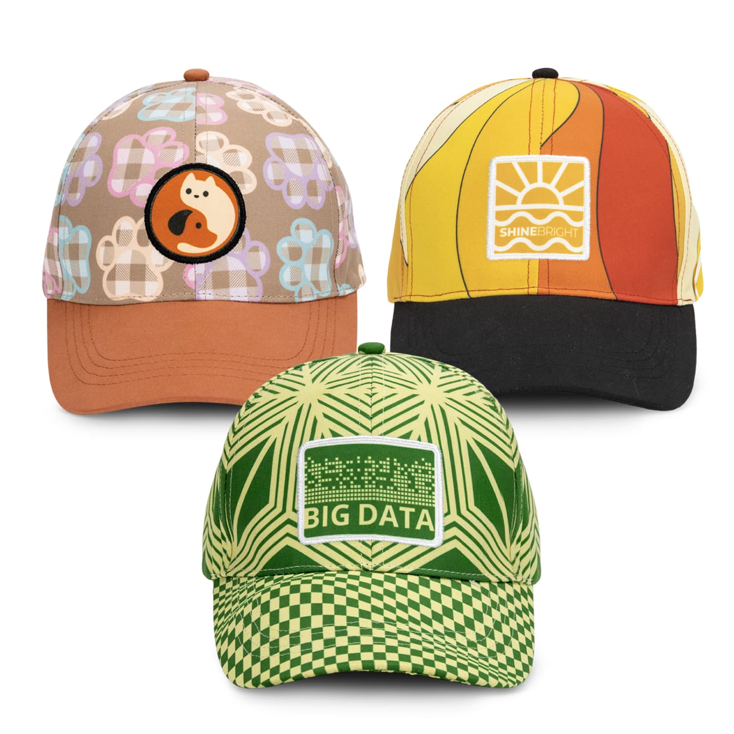 Falcon Custom Cap with Full Colour Patch — view 2 of 4