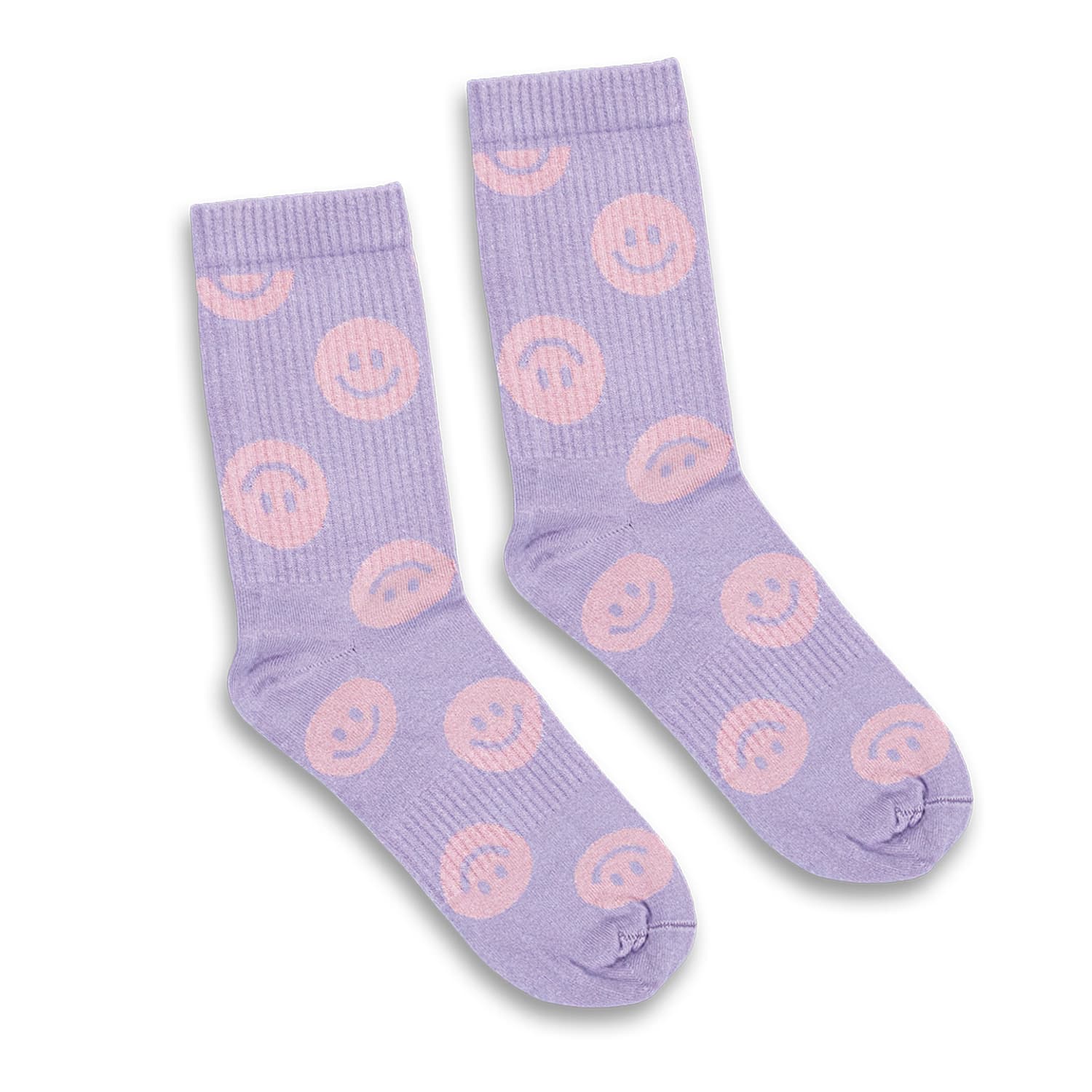 Pixel Knitted Bamboo Crew Socks - Set of 2 — view 3 of 4