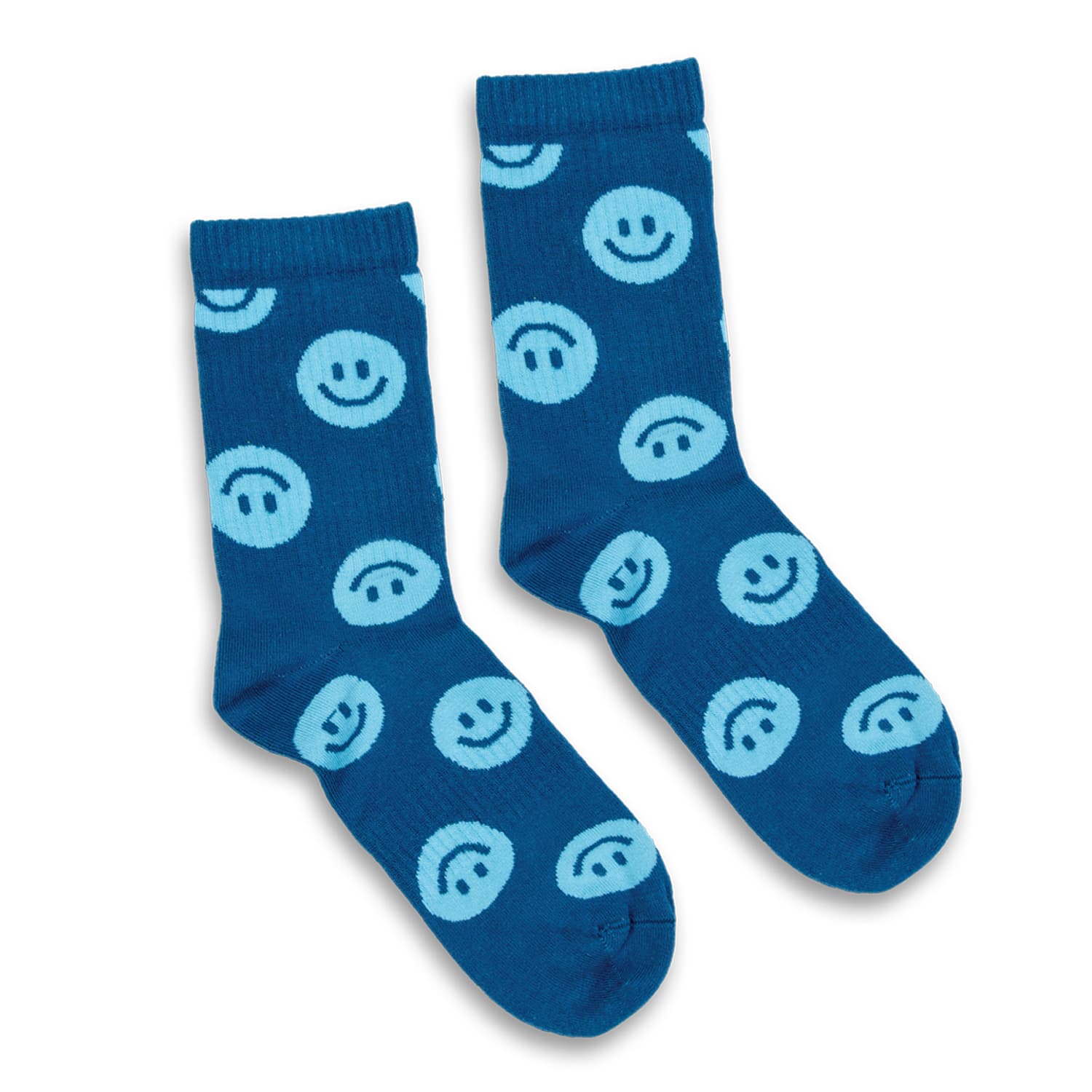 Pixel Knitted Bamboo Crew Socks - Set of 2 — view 4 of 4
