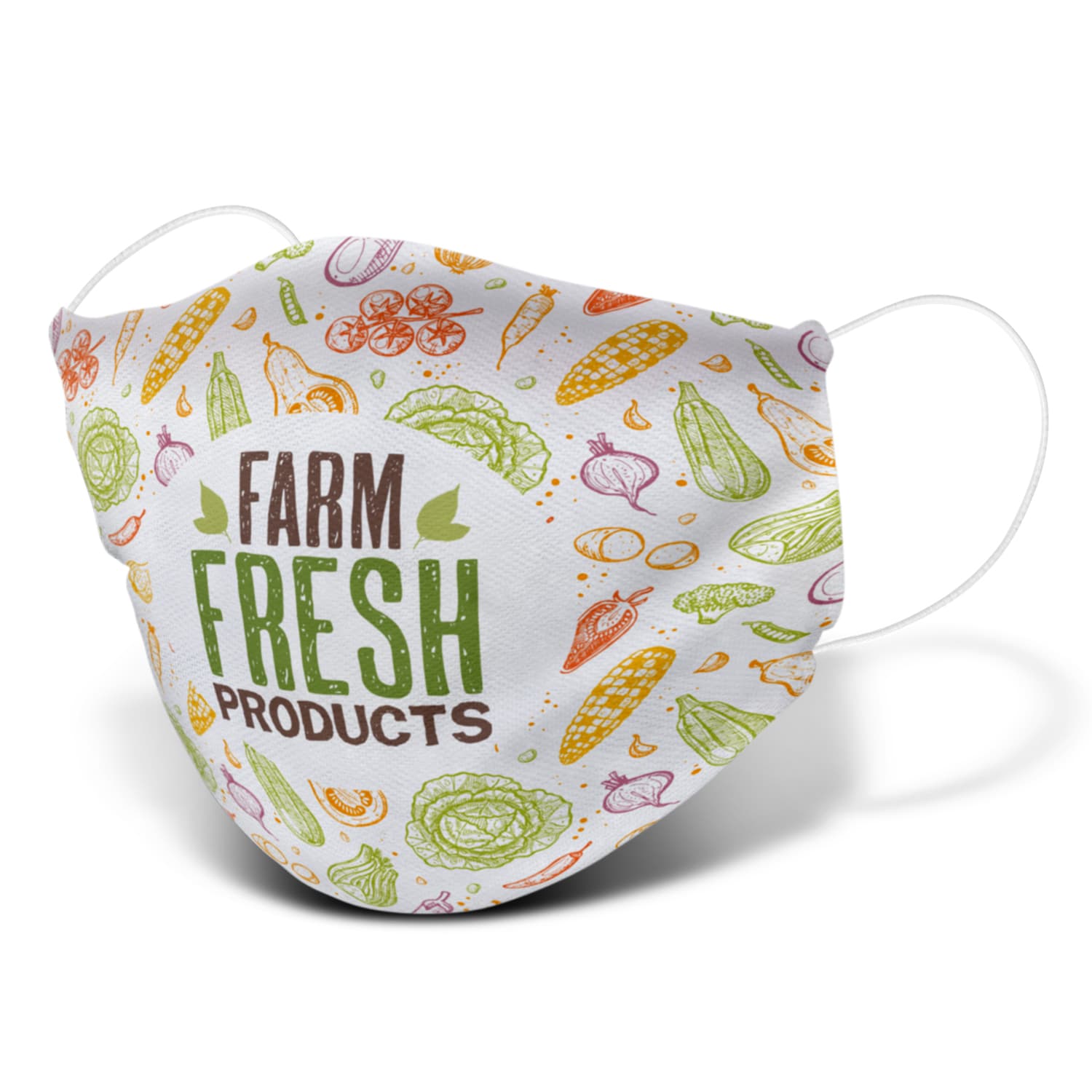 Reusable Face Mask Full Colour - Large — view 2 of 4