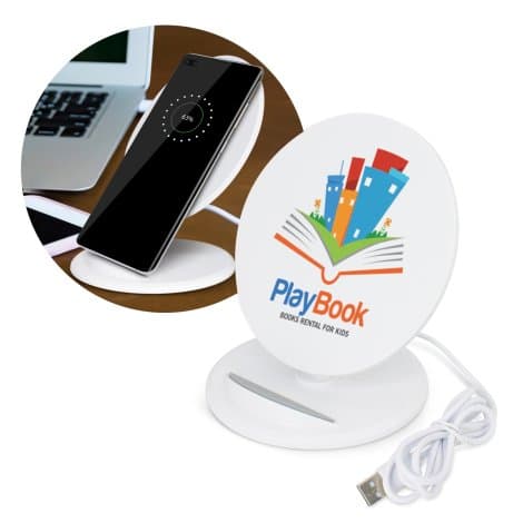 Phaser Wireless Charging Stand - Round — view 2 of 3