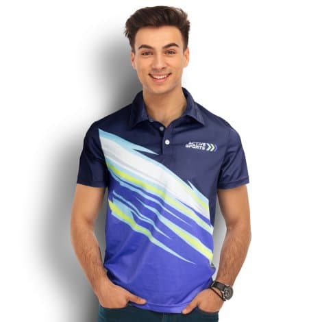 Custom Mens Sports Polo — view 2 of 4