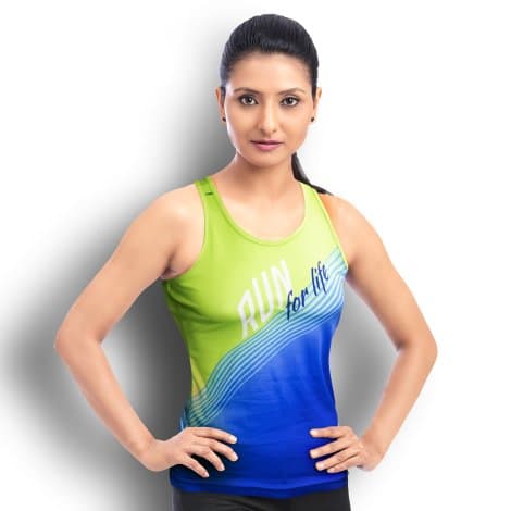 Custom Womens Sports Singlet — view 2 of 4