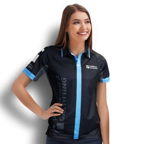 Custom Womens Performance Polo — view 2 of 4