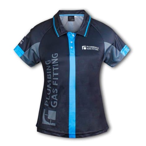 Custom Womens Performance Polo — view 3 of 4