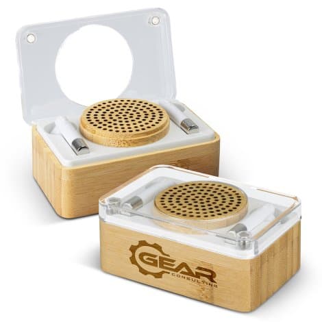 Bamboo Wireless Speaker & Earbud Set — view 2 of 4