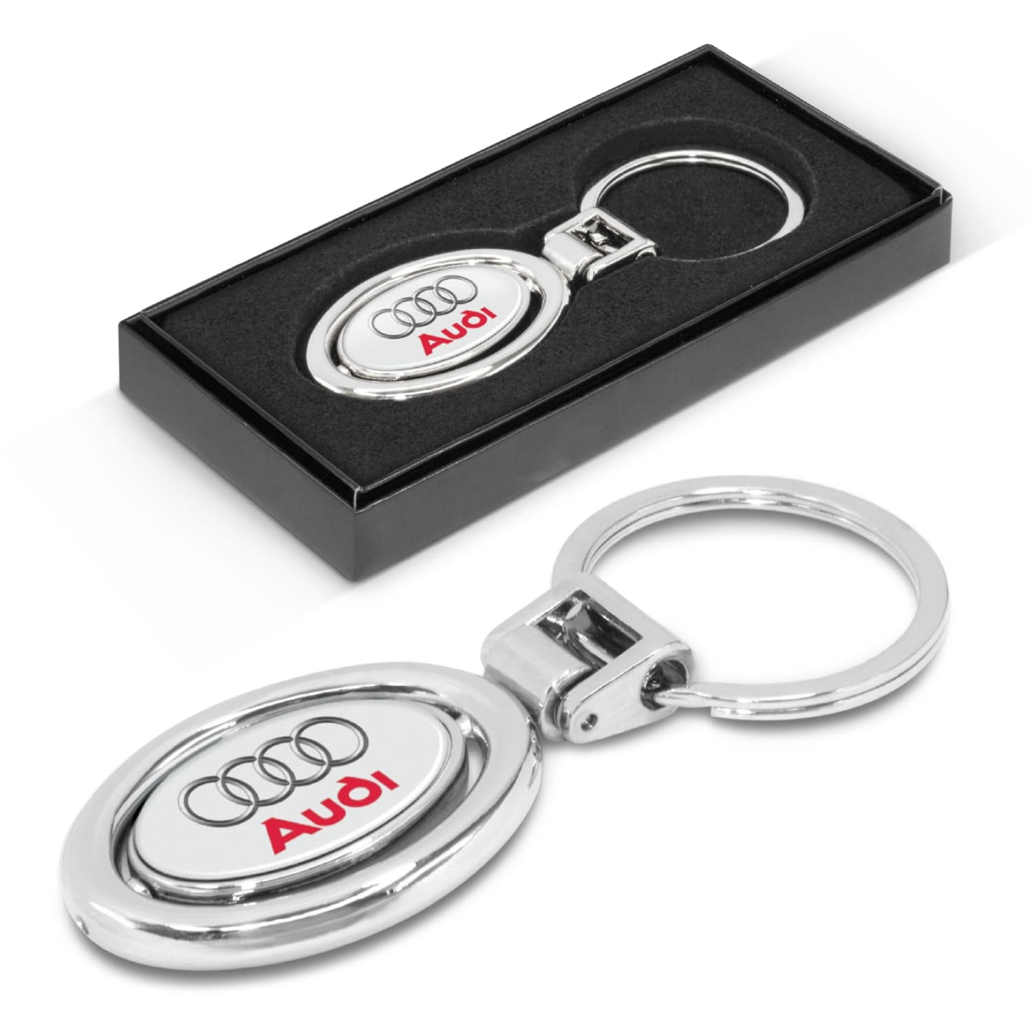 Spinning Metal Key Ring — view 2 of 3