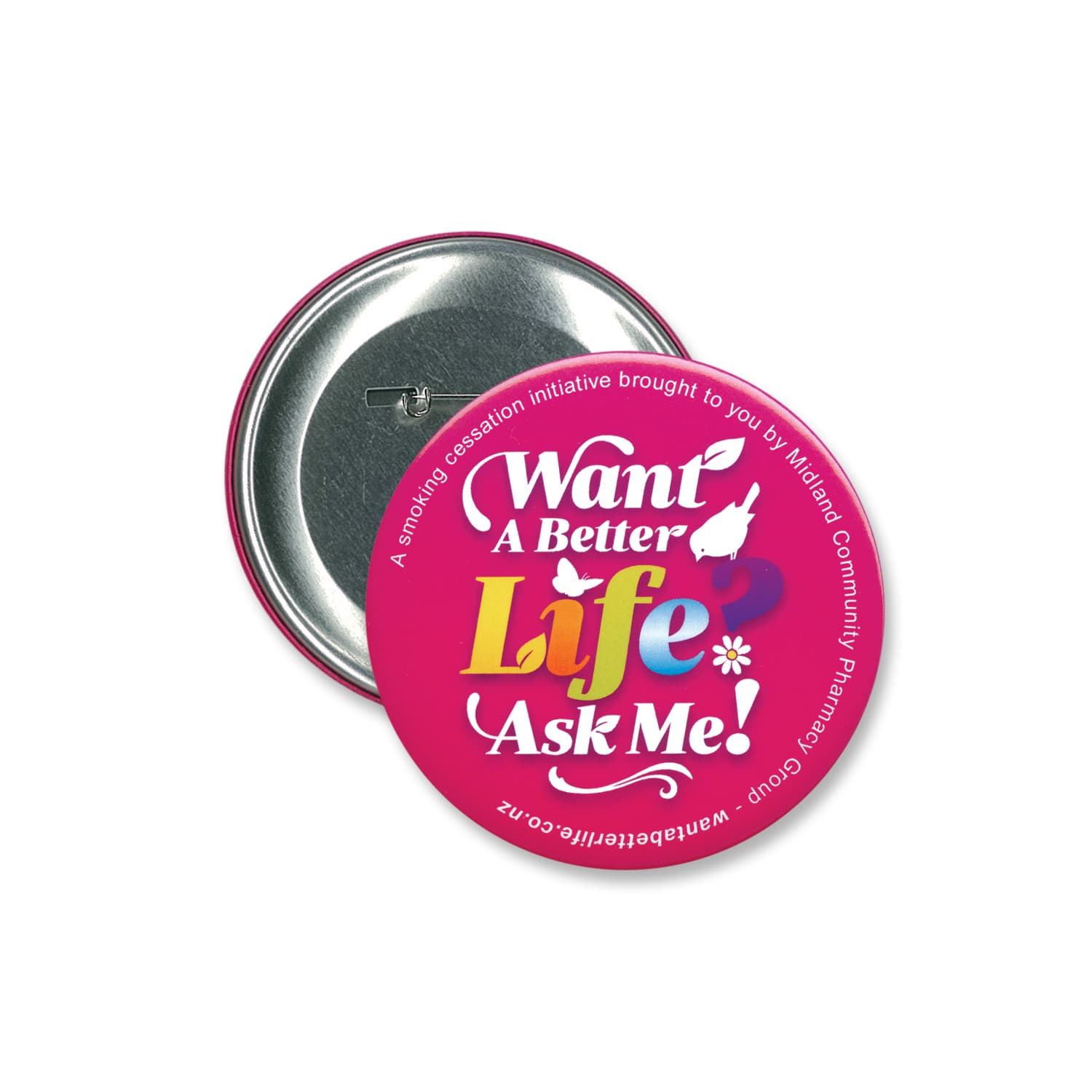 Button Badge Round - 90mm — view 2 of 2