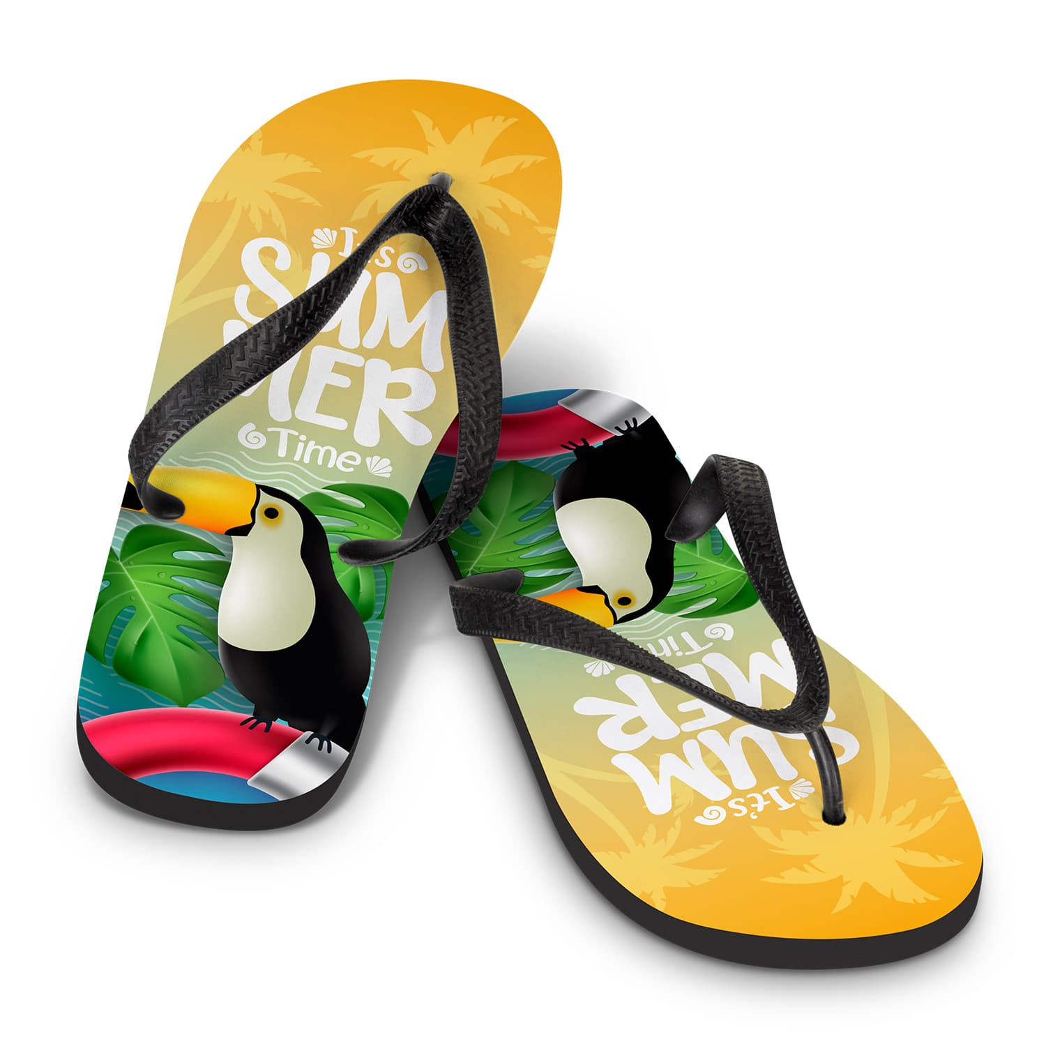 Full Colour Flip Flops — view 2 of 3