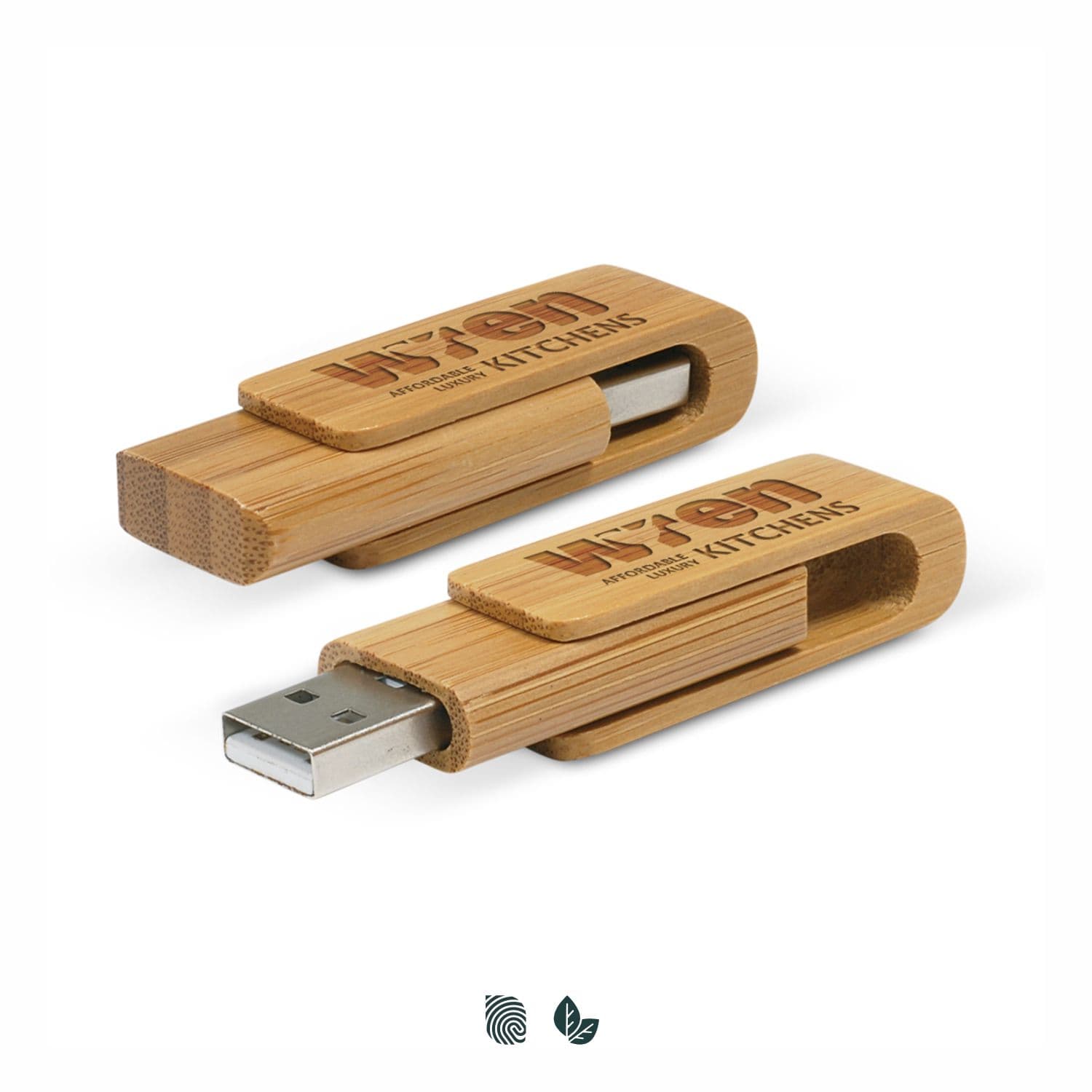 Bamboo 4GB Flash Drive — view 2 of 3