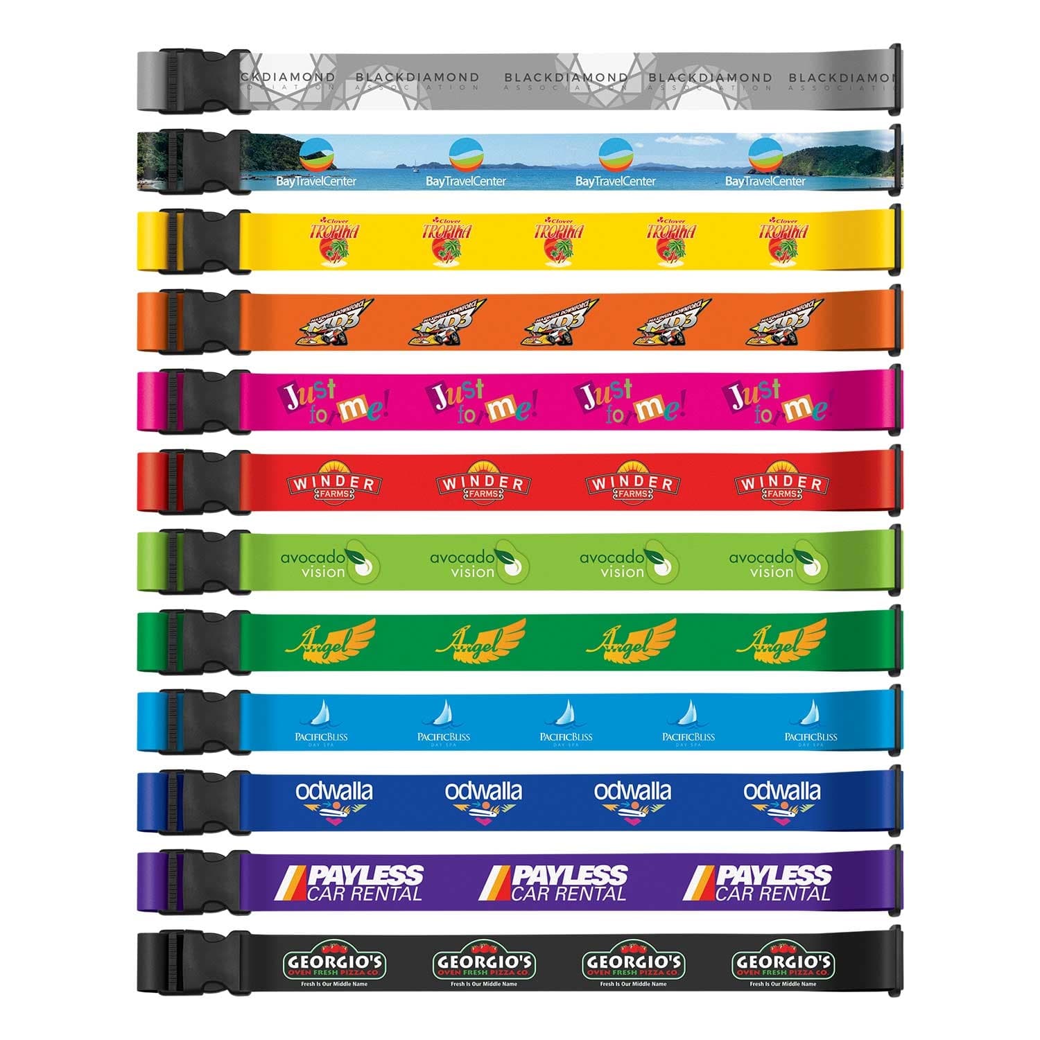 Full Colour Luggage Strap — view 2 of 4