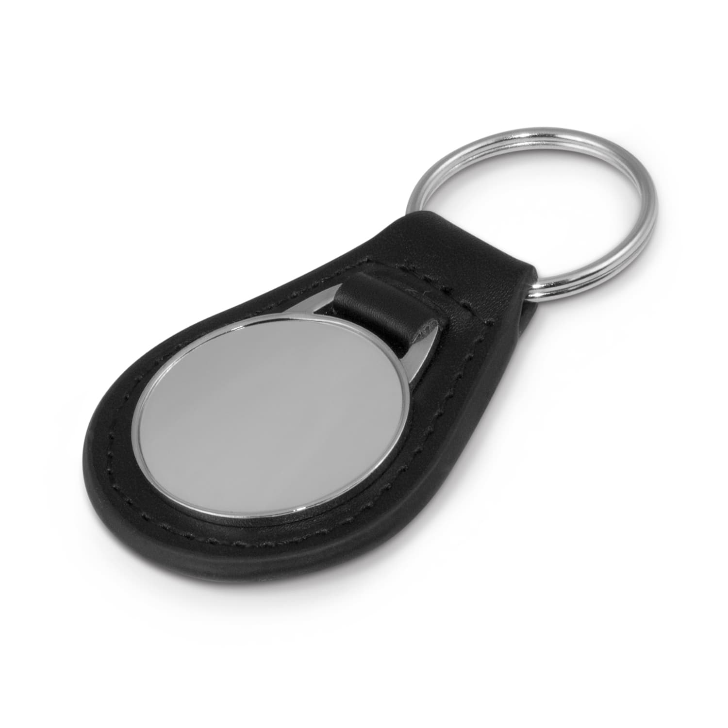 Baron Leather Key Ring - Round — view 3 of 3