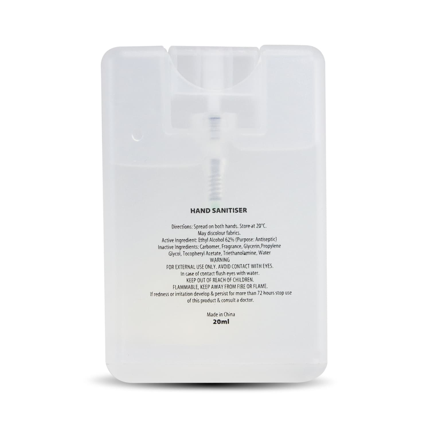 Hand Sanitiser Card — view 3 of 4
