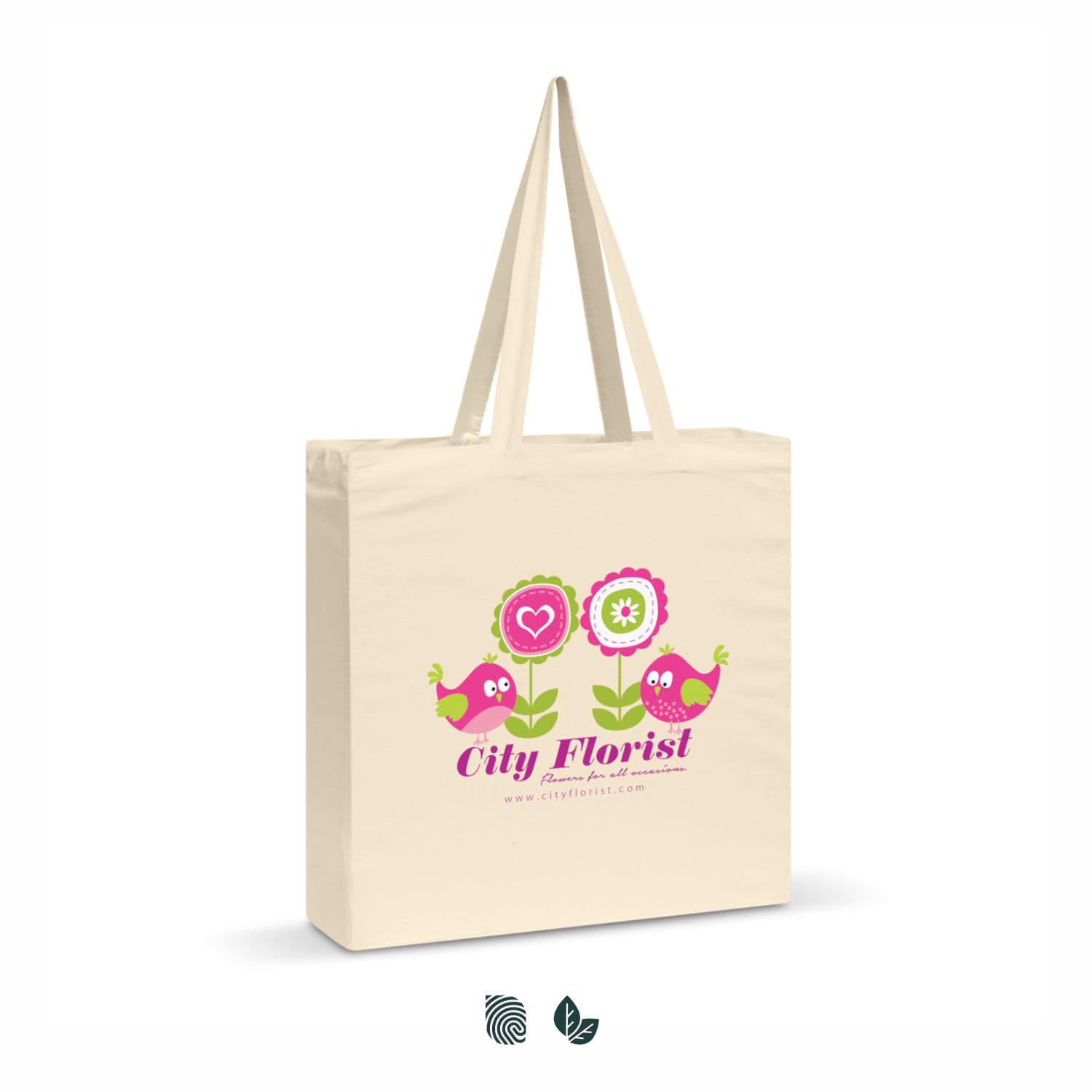 Carnaby Cotton Shoulder Tote — view 2 of 3