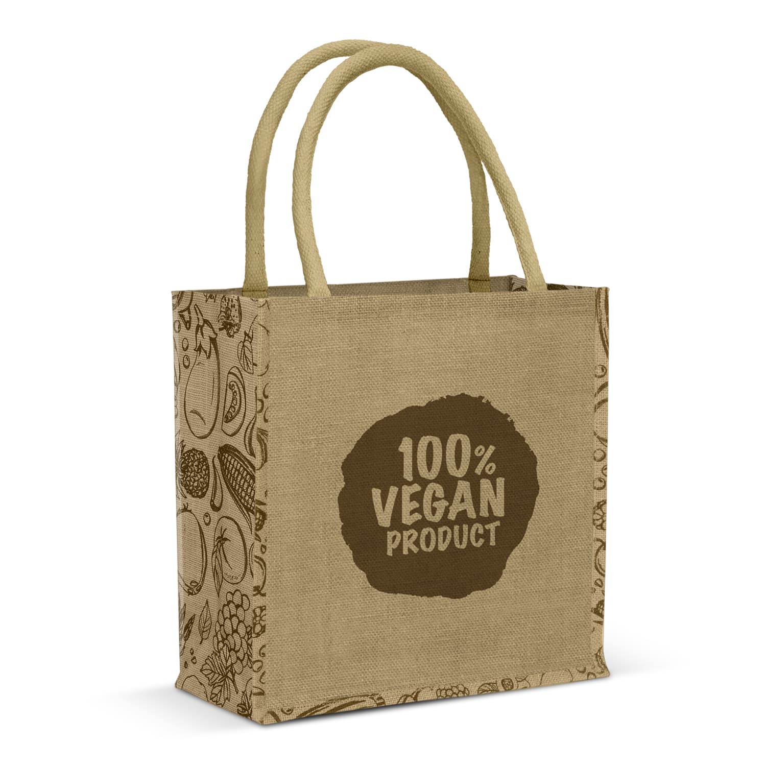 Monza Jute Tote Bag — view 2 of 4