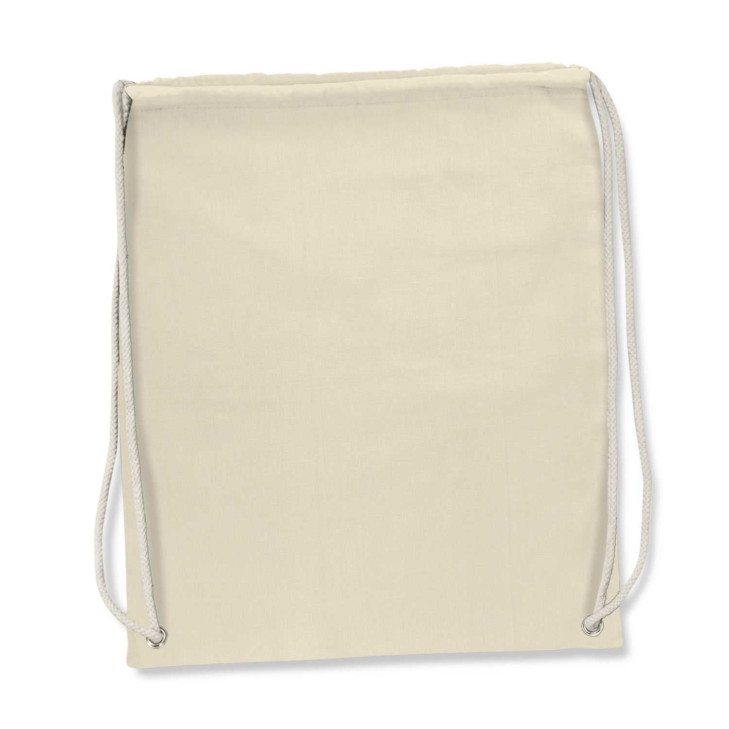 Florida Cotton Drawstring Backpack — view 2 of 2
