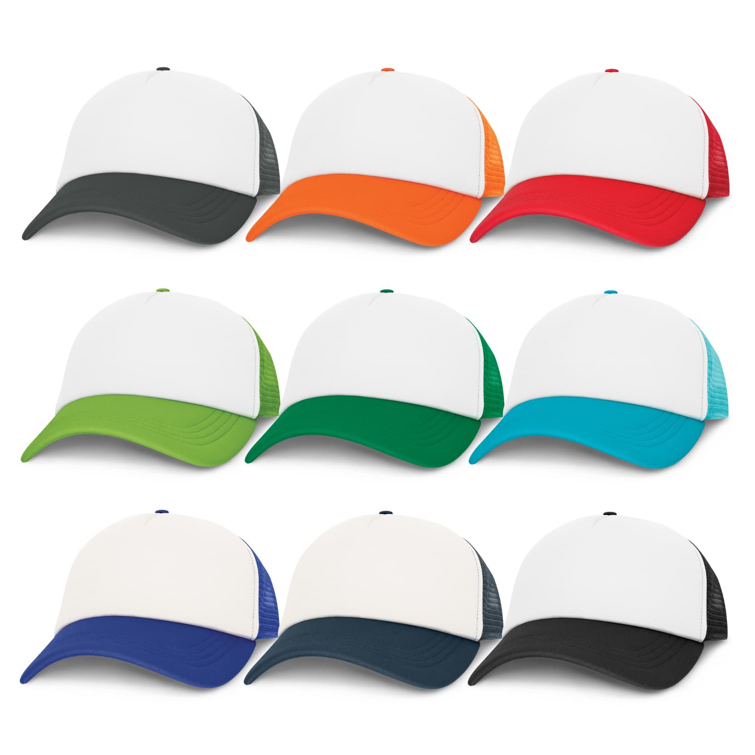 Cruise Mesh Cap - White Front — view 2 of 4