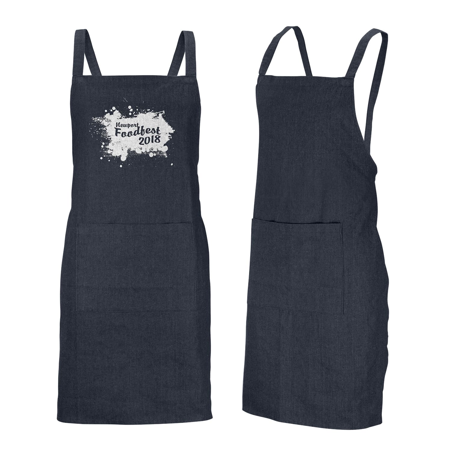 Carolina Denim Bib Apron — view 2 of 4