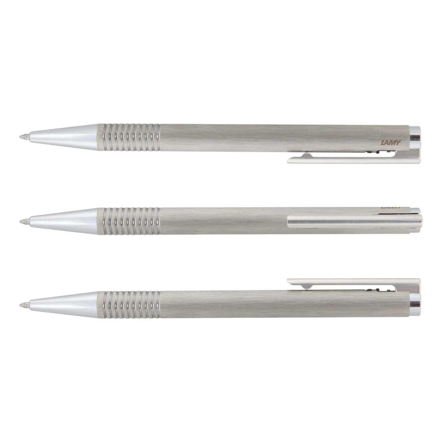 LAMY Logo Pen - Brushed Steel — view 3 of 3