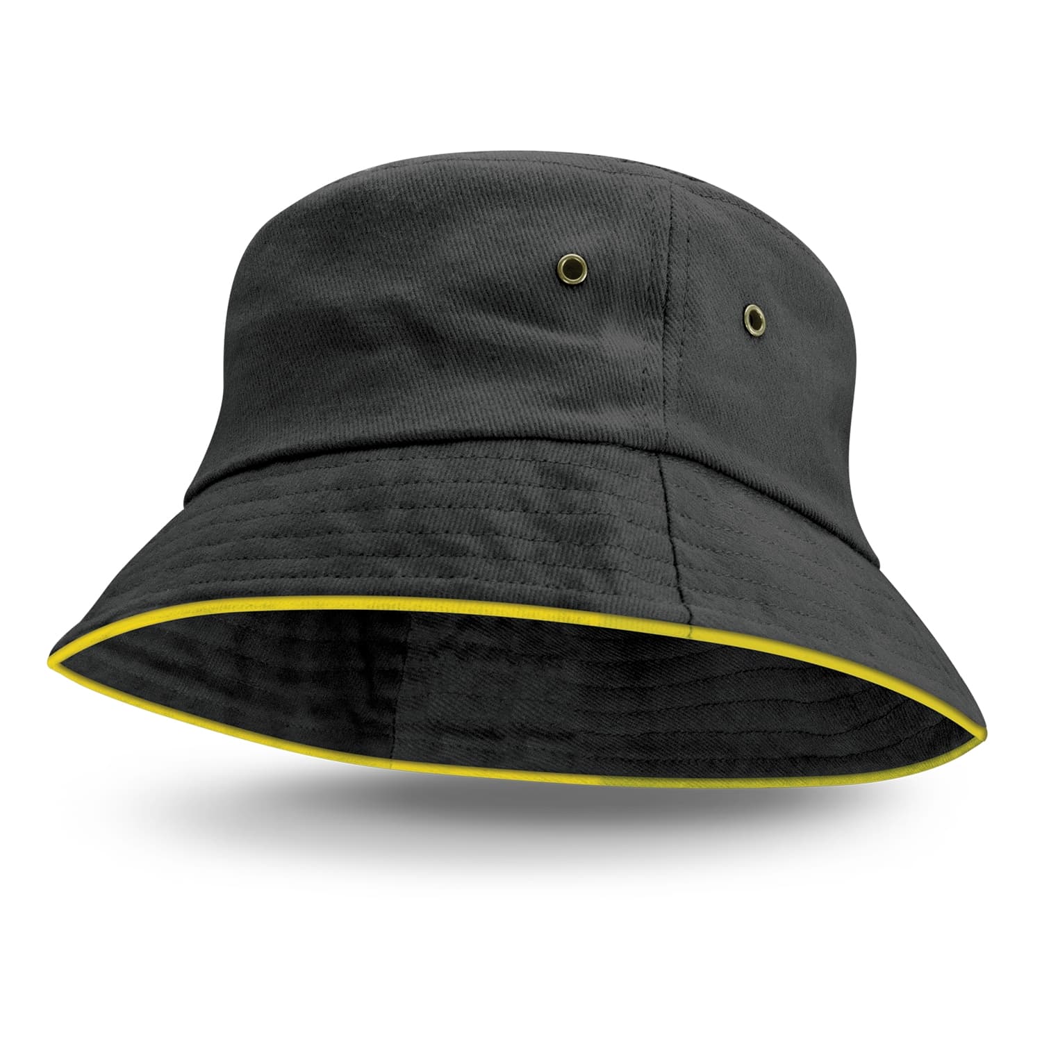 Bondi Bucket Hat - Coloured Sandwich Trim — view 4 of 4