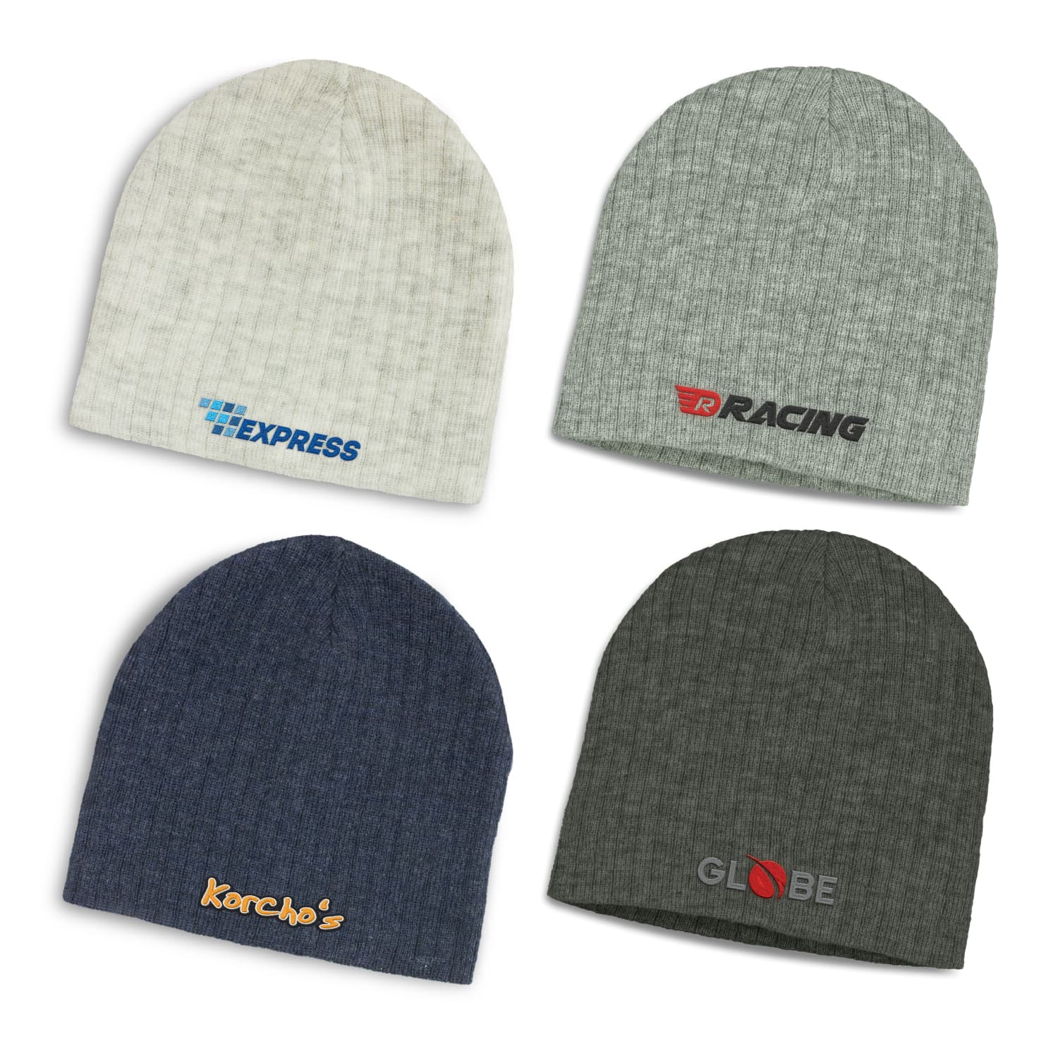 Nebraska Heather Cable Knit Beanie — view 2 of 4
