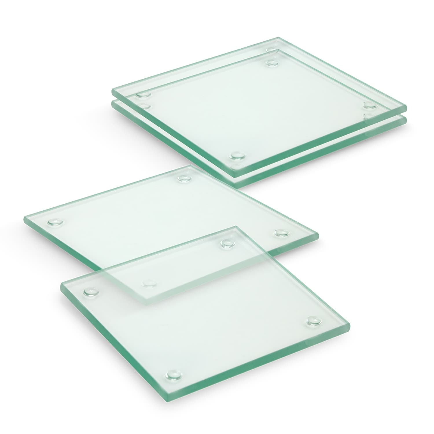 Venice Glass Coaster - Set of 4 - Square — view 2 of 3