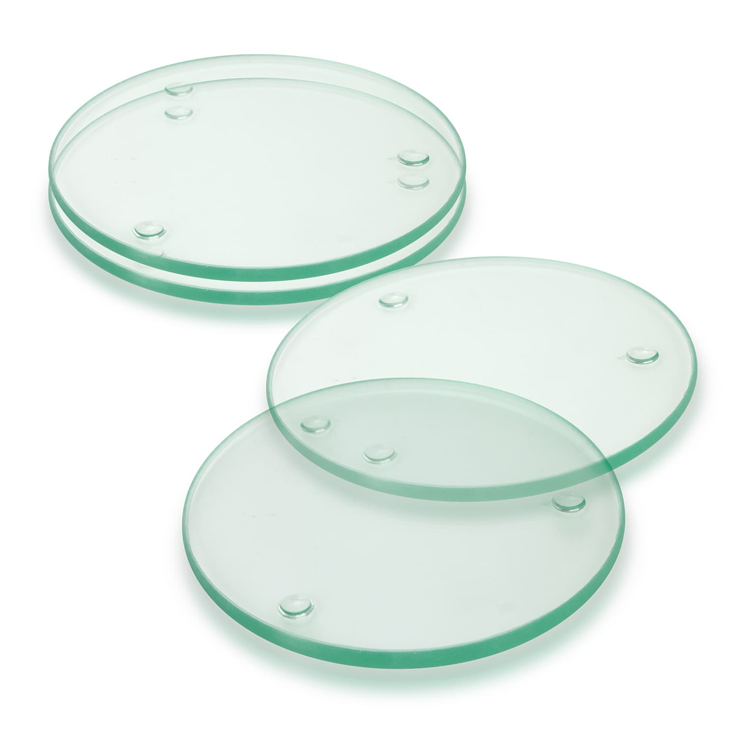 Venice Glass Coaster - Set of 4 - Round — view 2 of 3