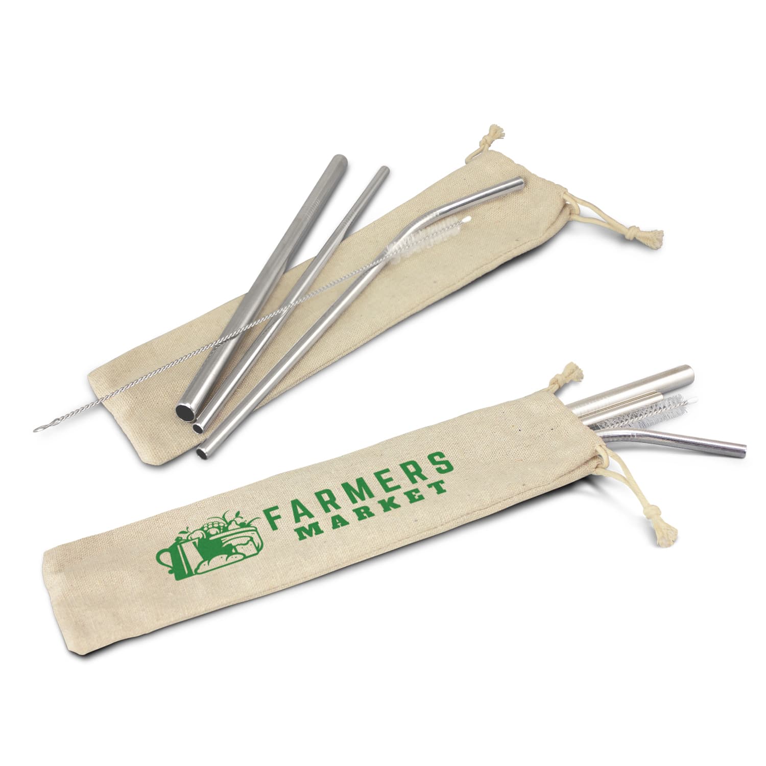 Stainless Steel Straw Set — view 2 of 4