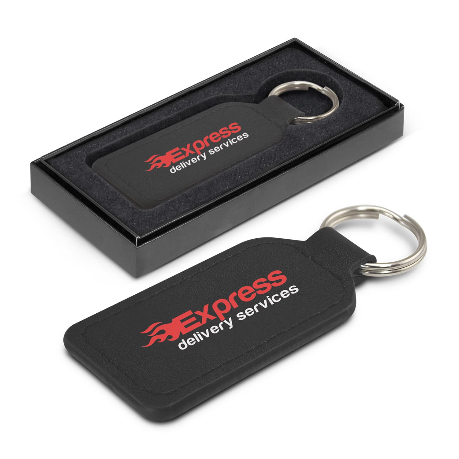 Prince Leather Key Ring - Rectangle — view 2 of 4